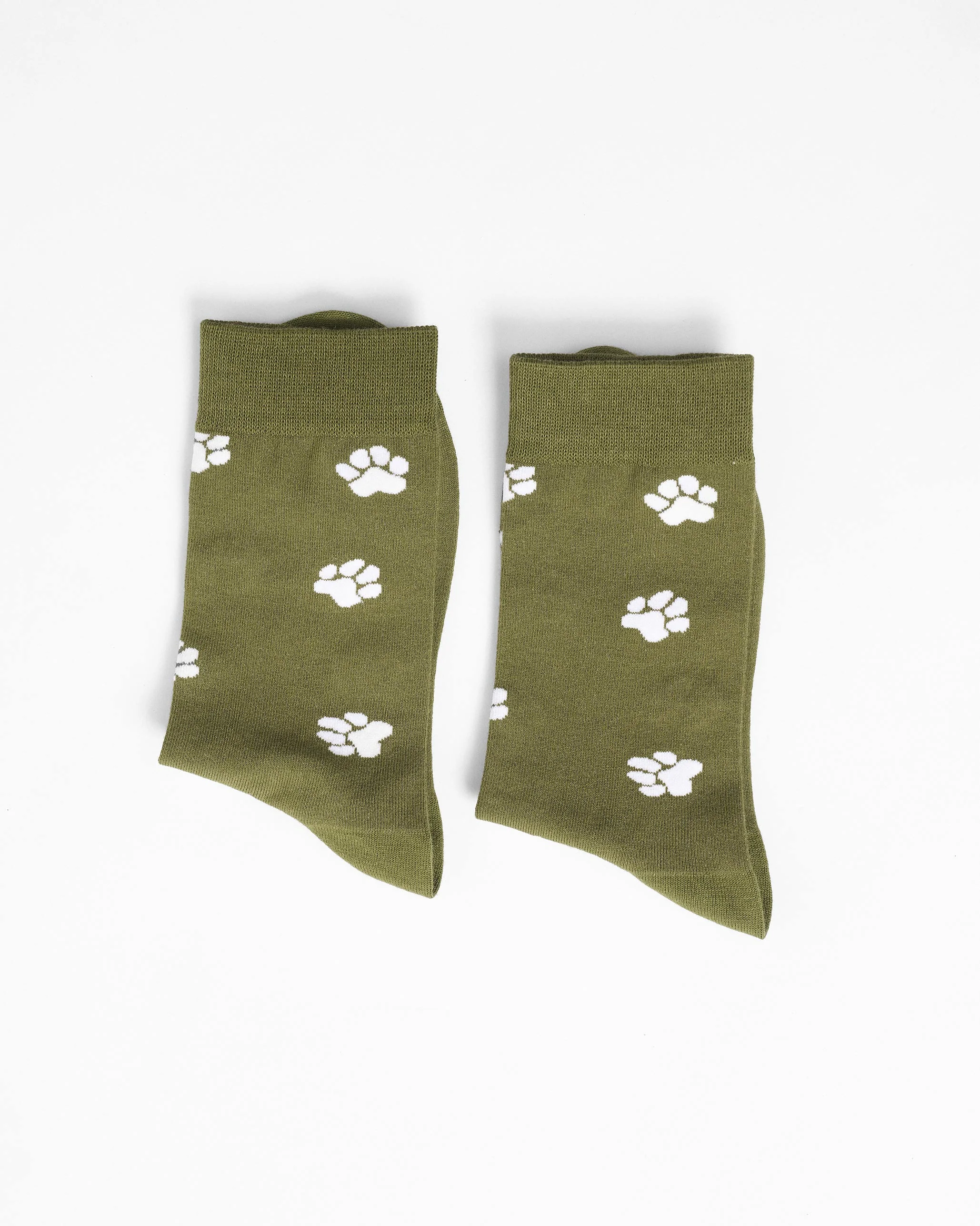 Nicobark Socks - Olive & Oatmeal - Image 4