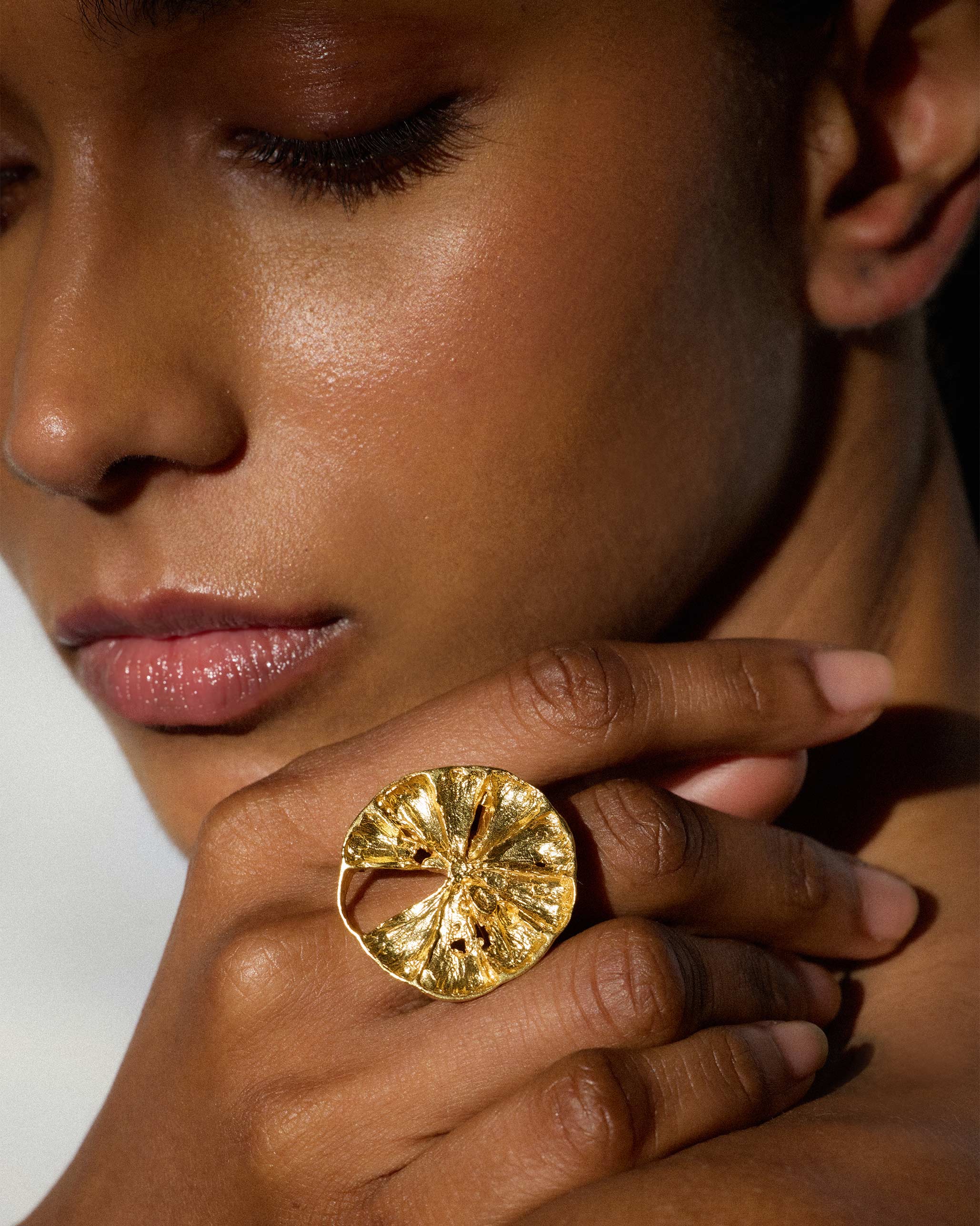 Nimbu Ring - Gold - Image 2