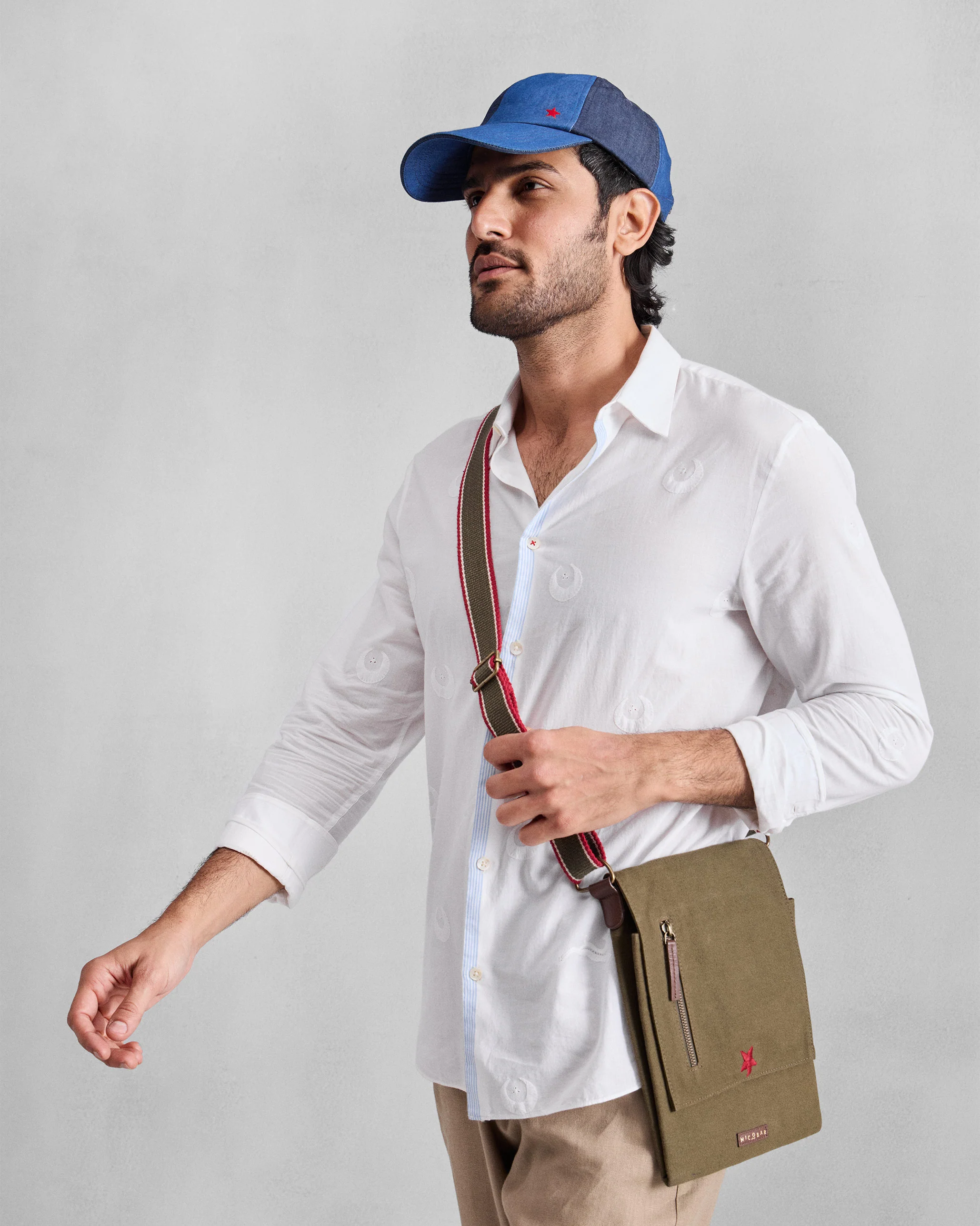 Nomad Cap - Light & Dark Blue - Image 6
