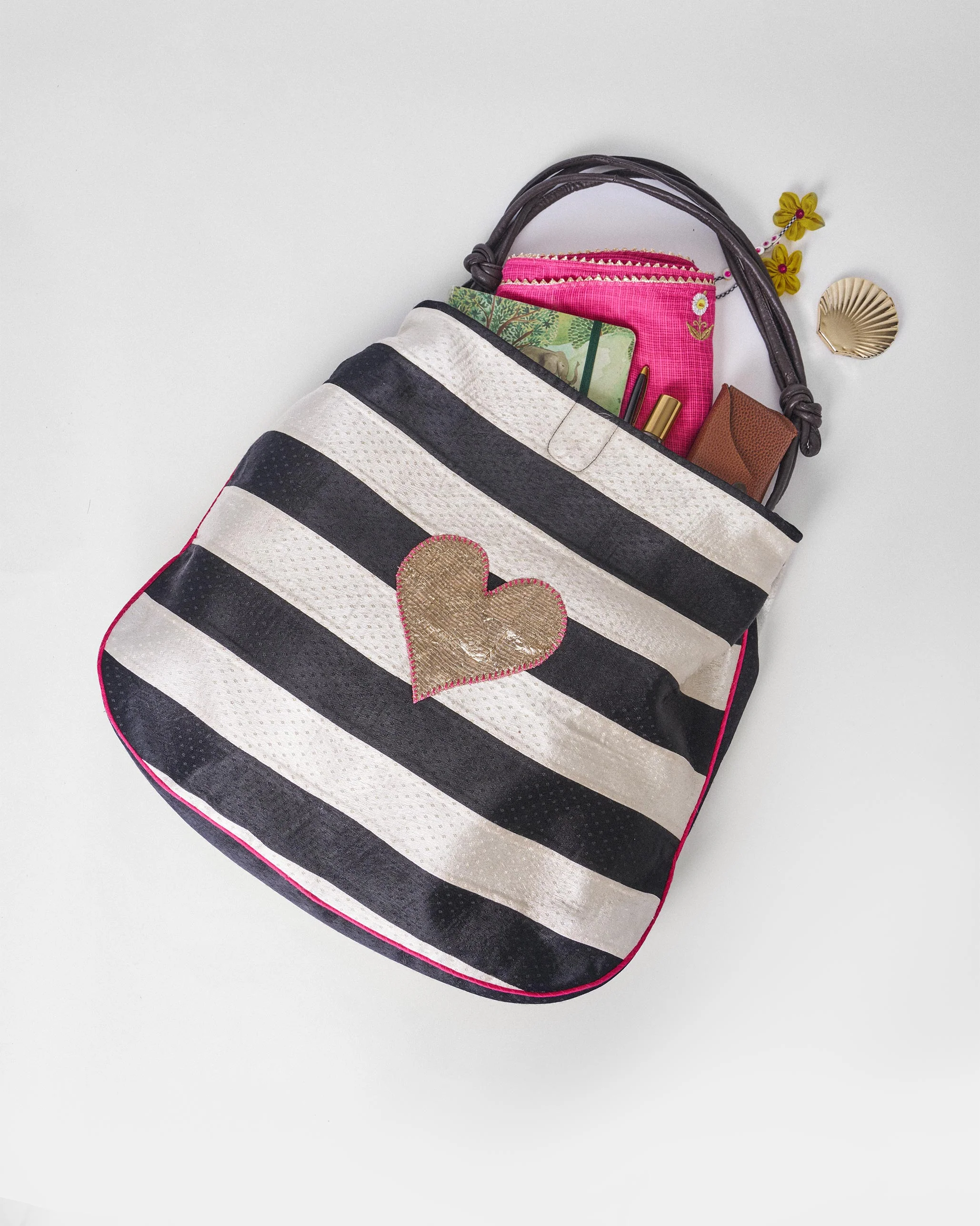 Nomad Tote - Black & Ivory - Image 3