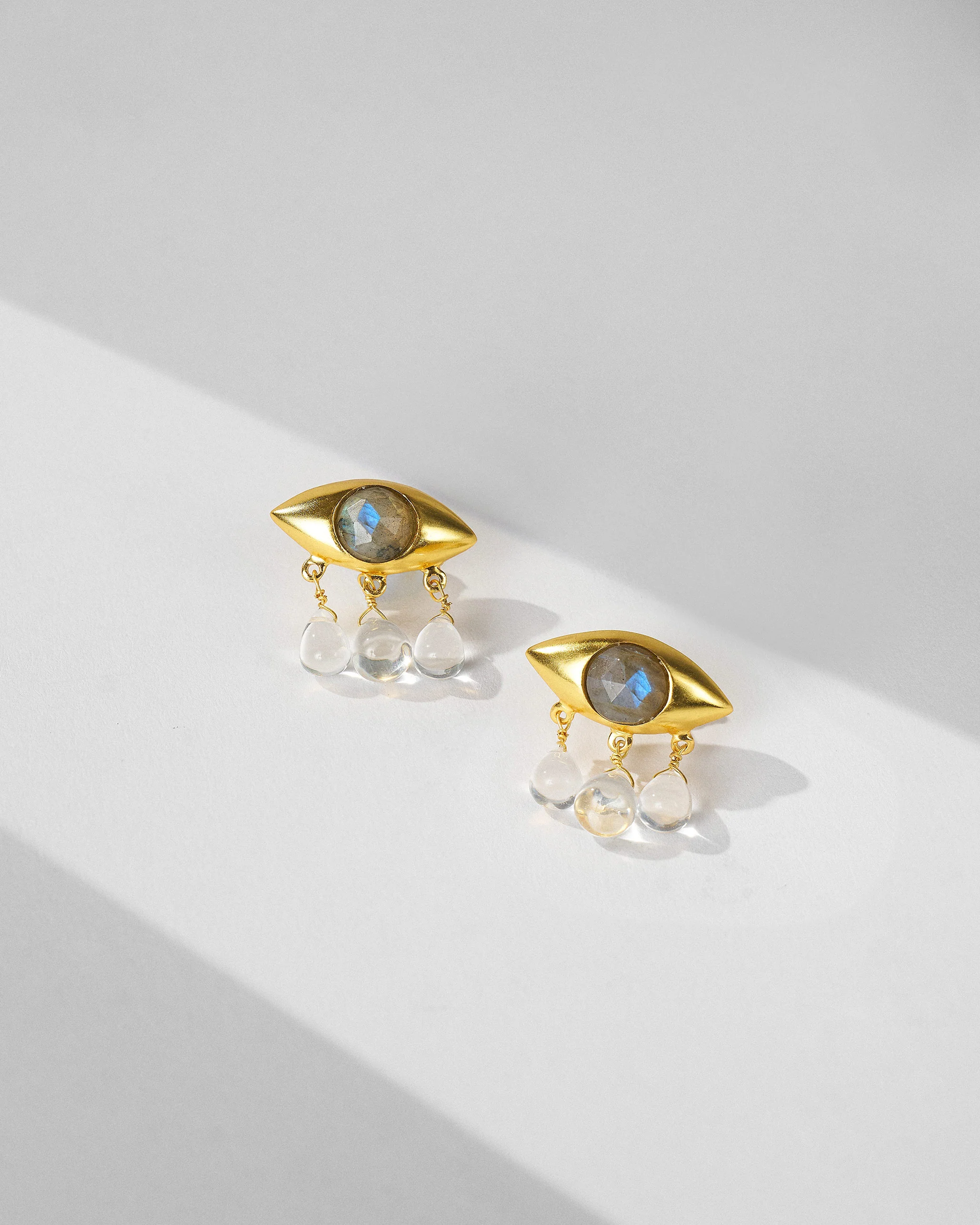 Noor Earrings - Gold - Image 2