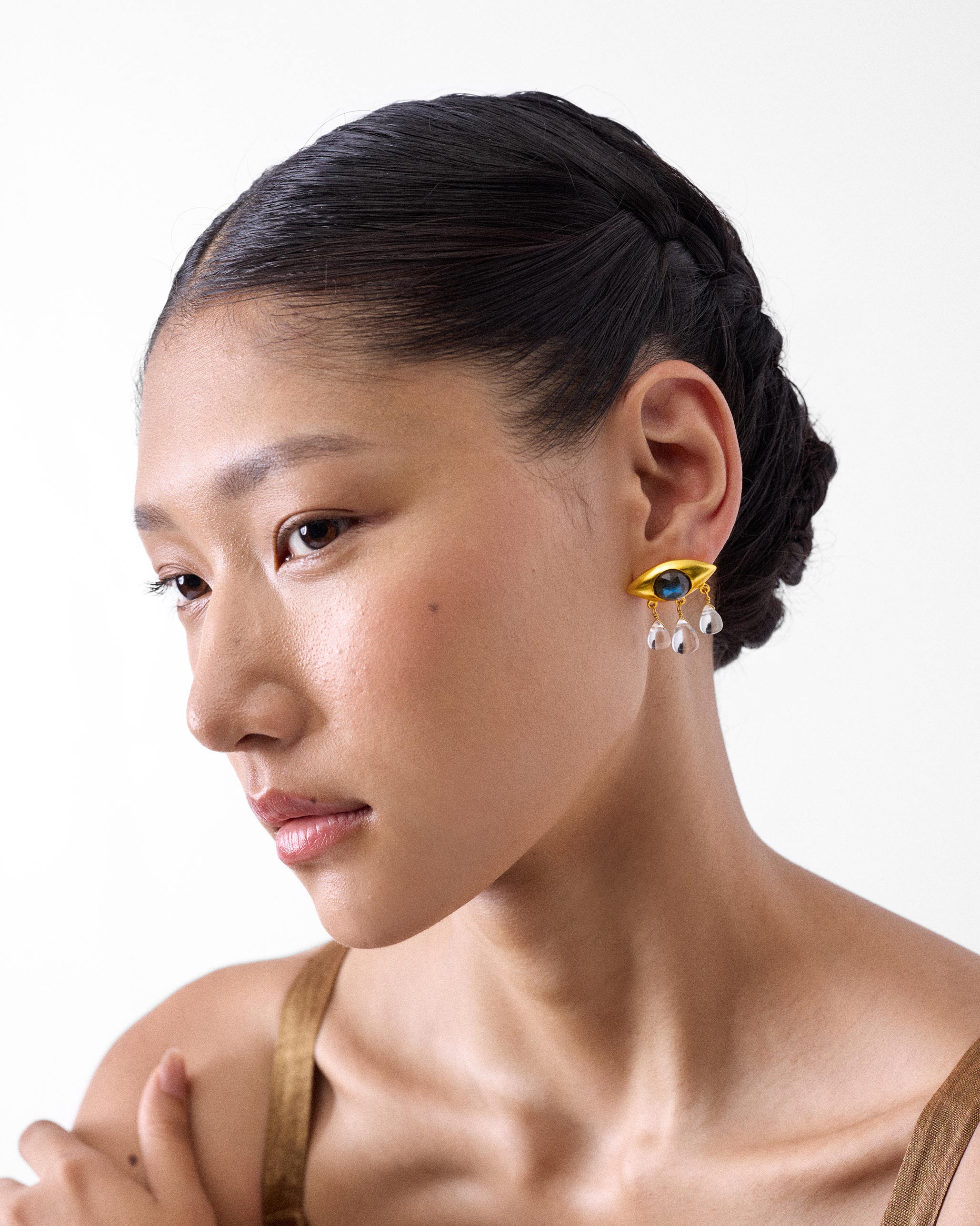 Noor Earrings - Gold - Image 5