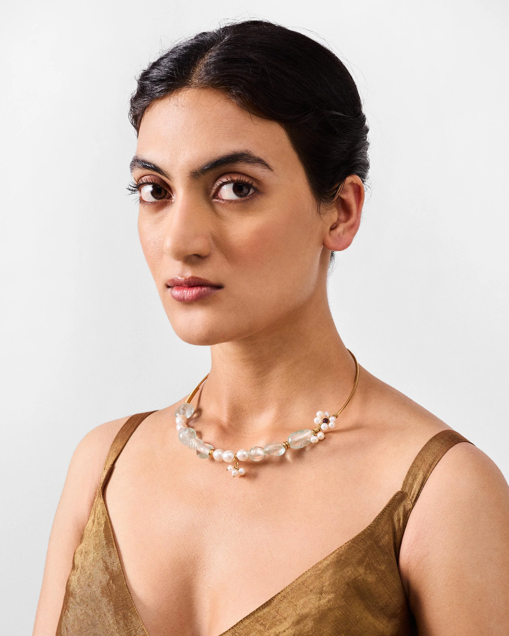 Noorani Necklace - Gold - Image 6