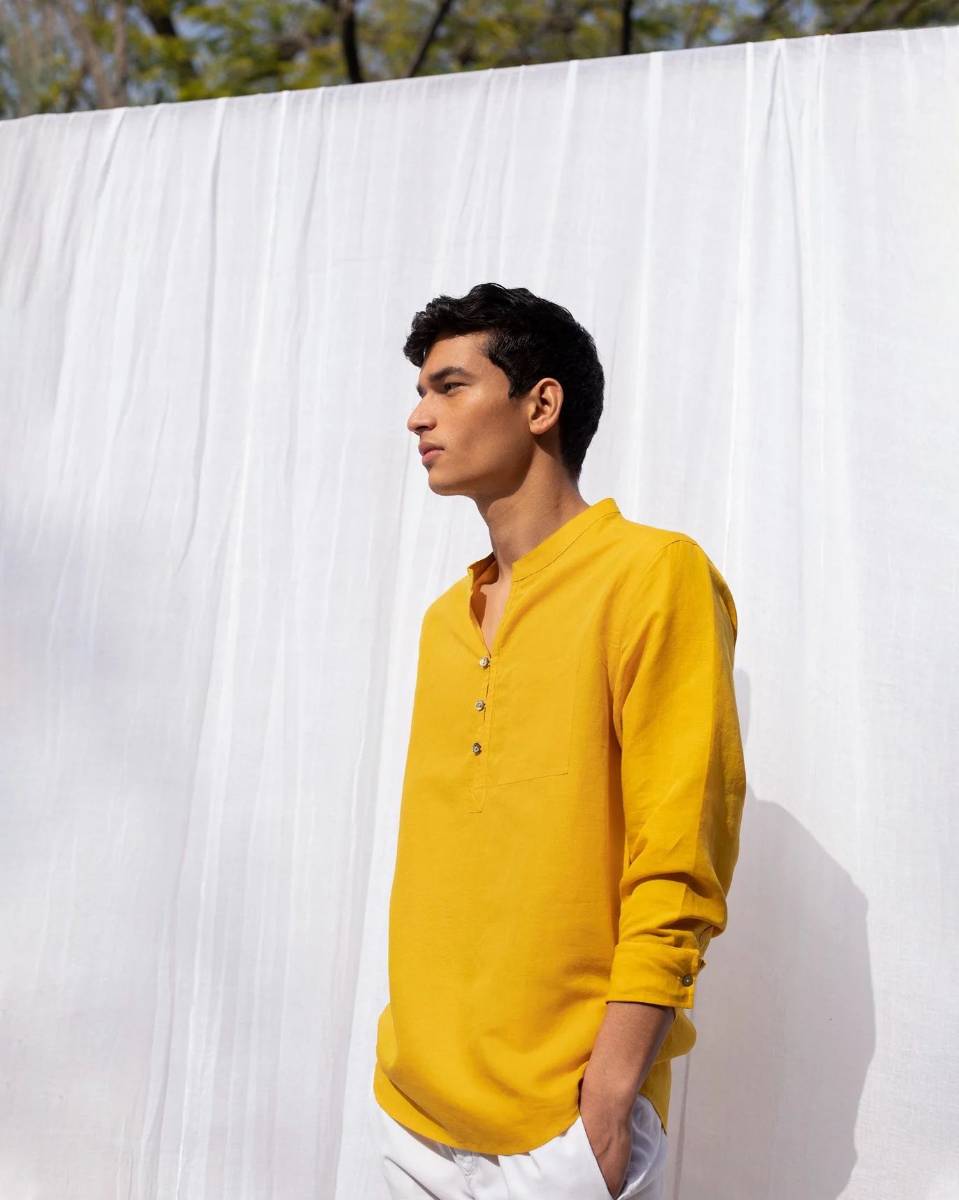 Novac Shirt - Ochre - Image 3
