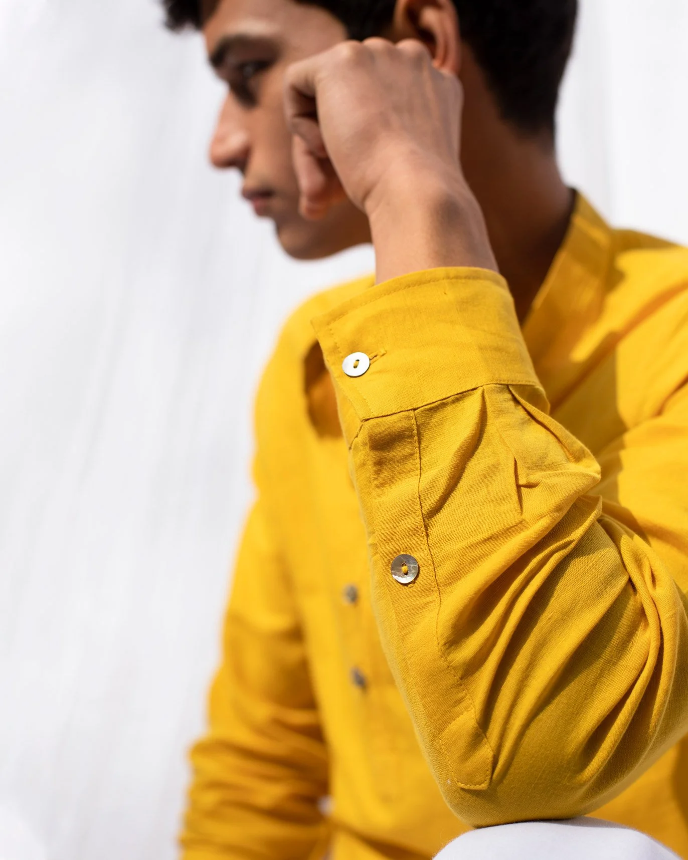Novac Shirt - Ochre - Image 4
