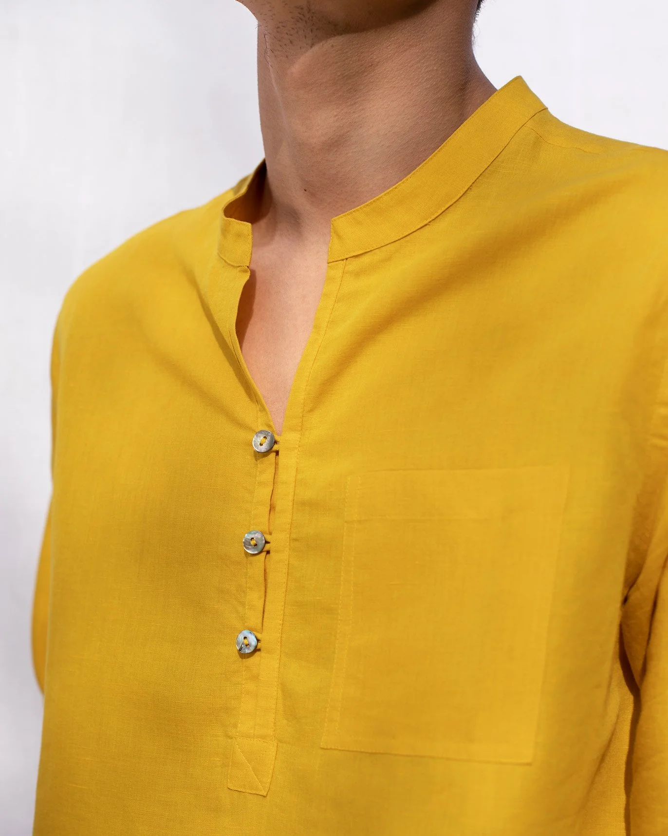 Novac Shirt - Ochre - Image 5