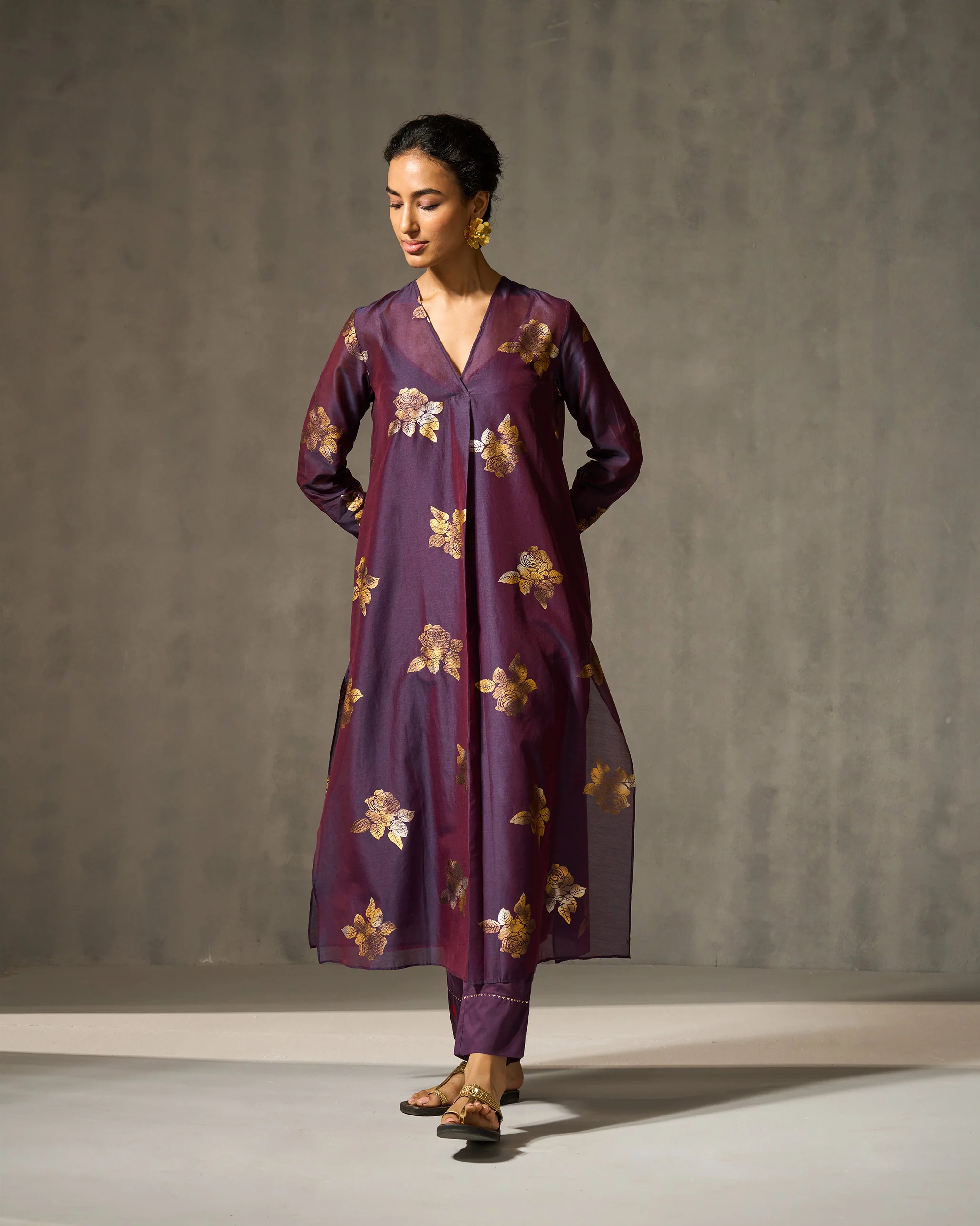 Novel Narrow Pants - Purple - Image 4