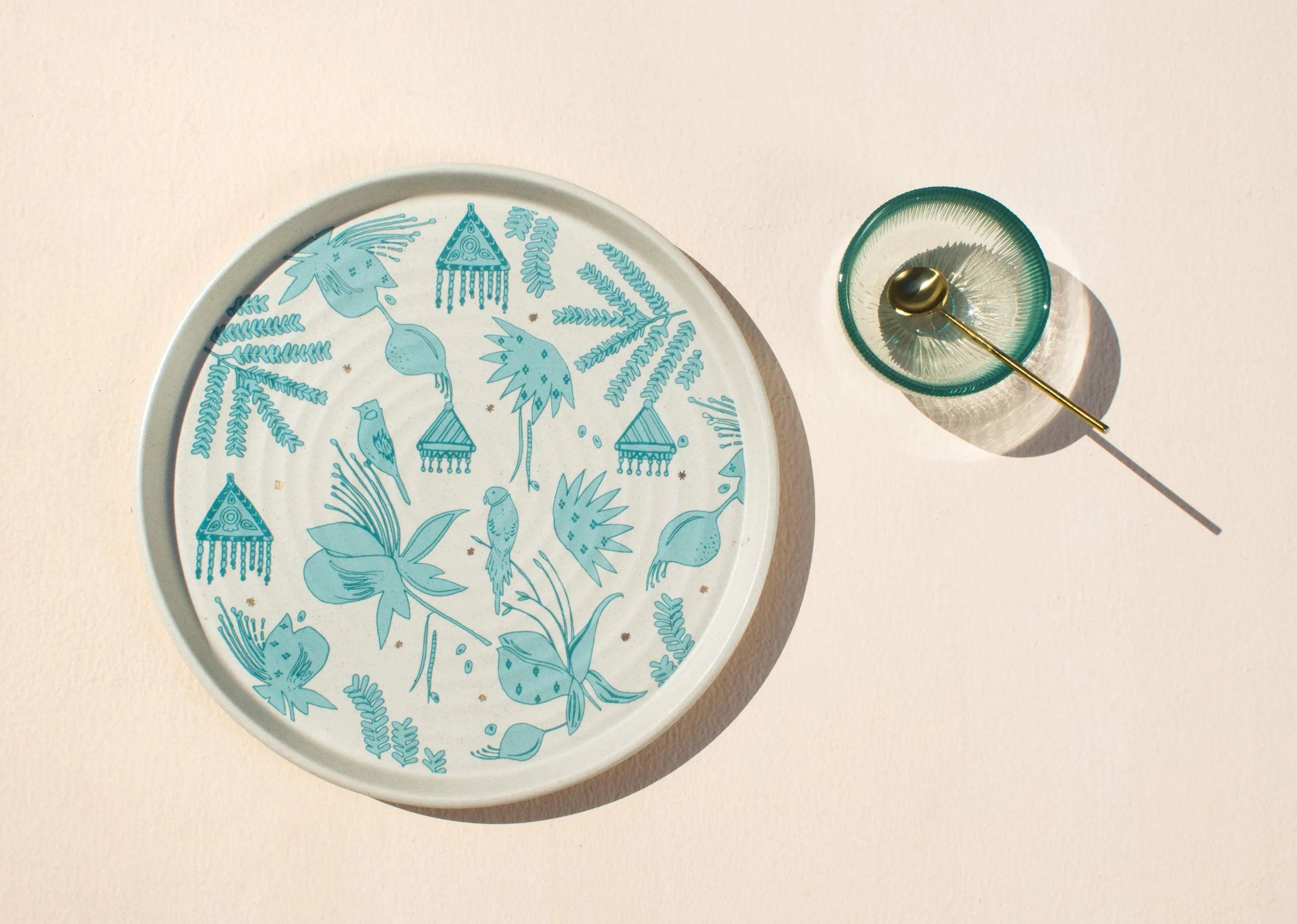 Oasis Platter with Dipping Bowl & Spoon - Image 3