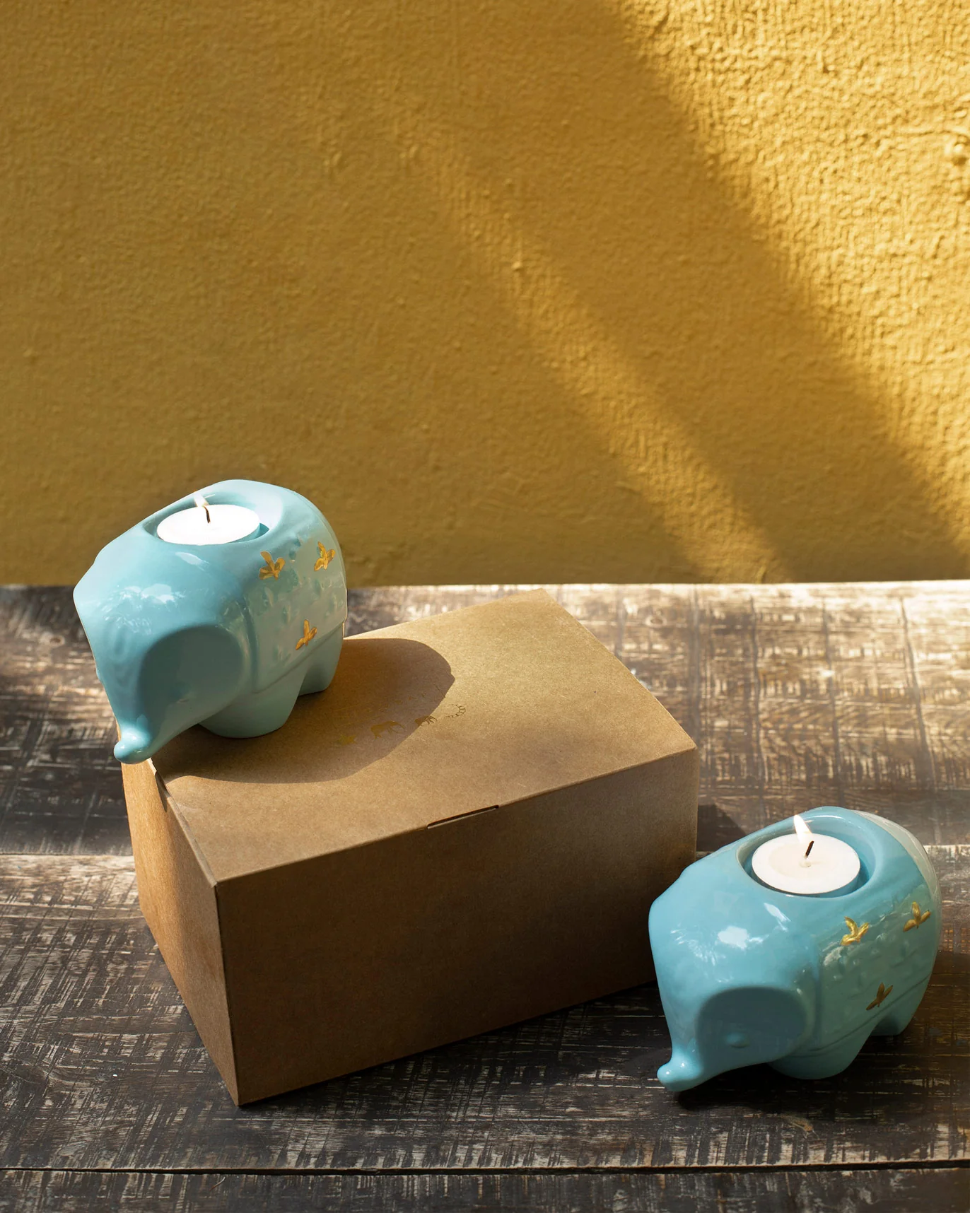 Ocean Blue Ele Votive (Set of 2) - Image 3
