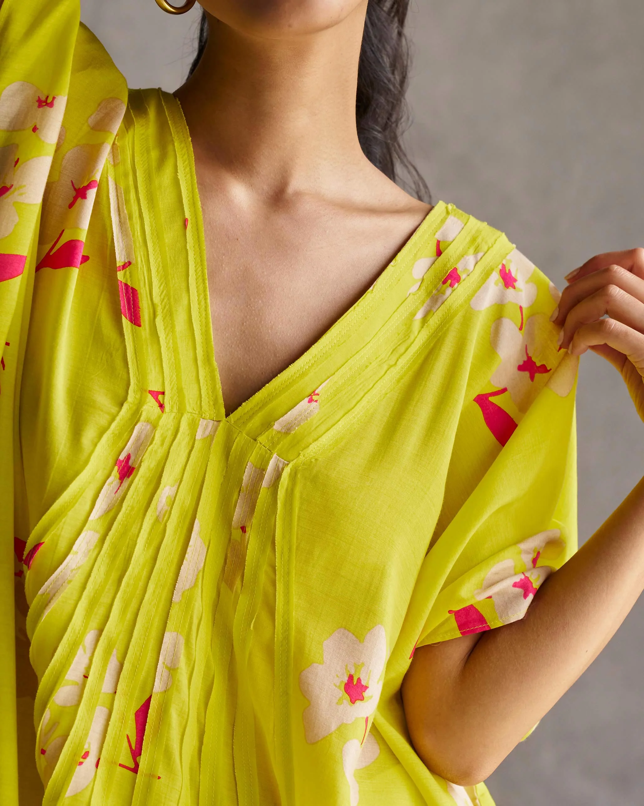 Ocean Kaftan - Lime - Image 3