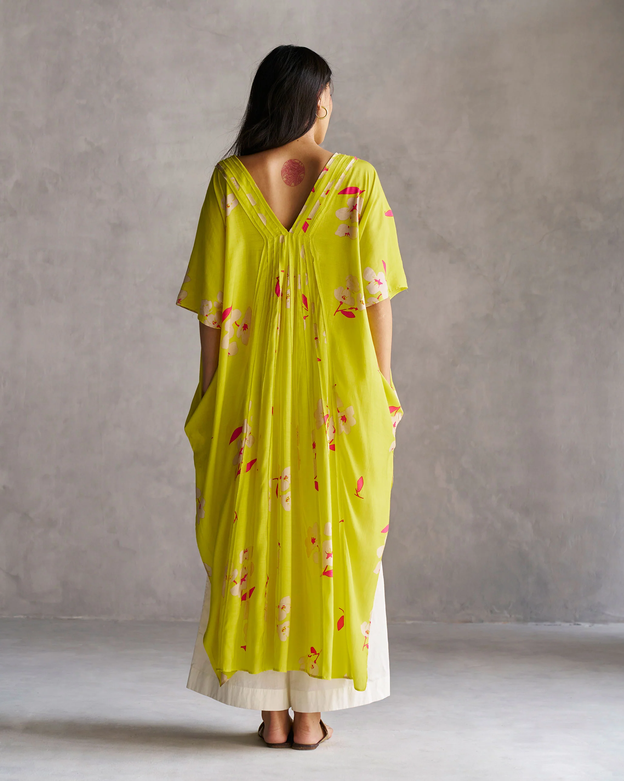 Ocean Kaftan - Lime - Image 4