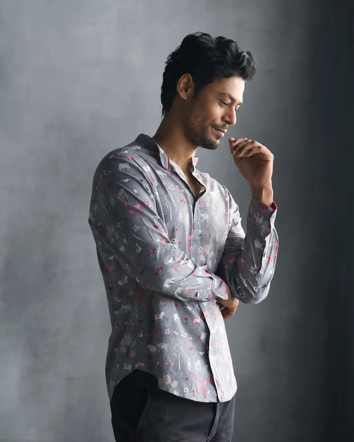 One Button Shirt - Multi - Image 3