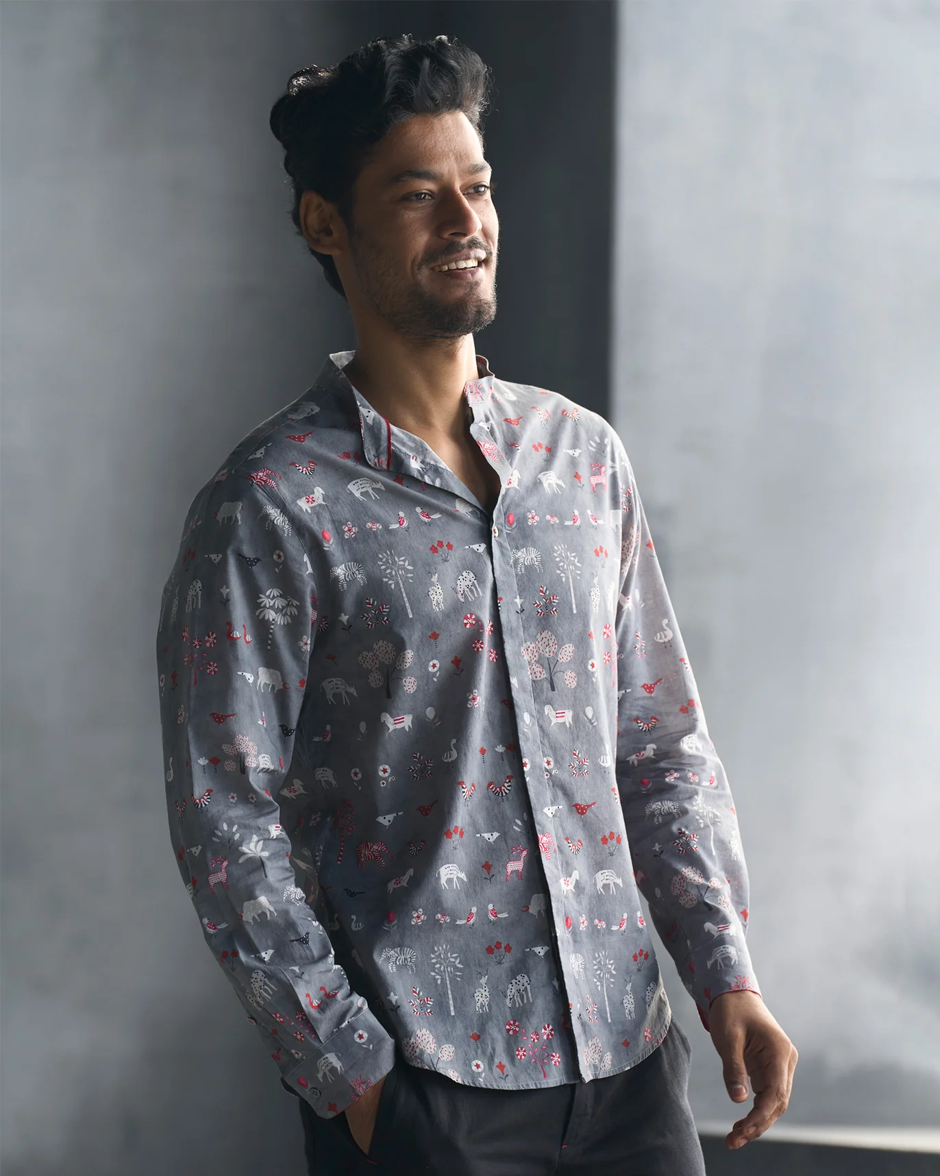 One Button Shirt - Multi - Image 4