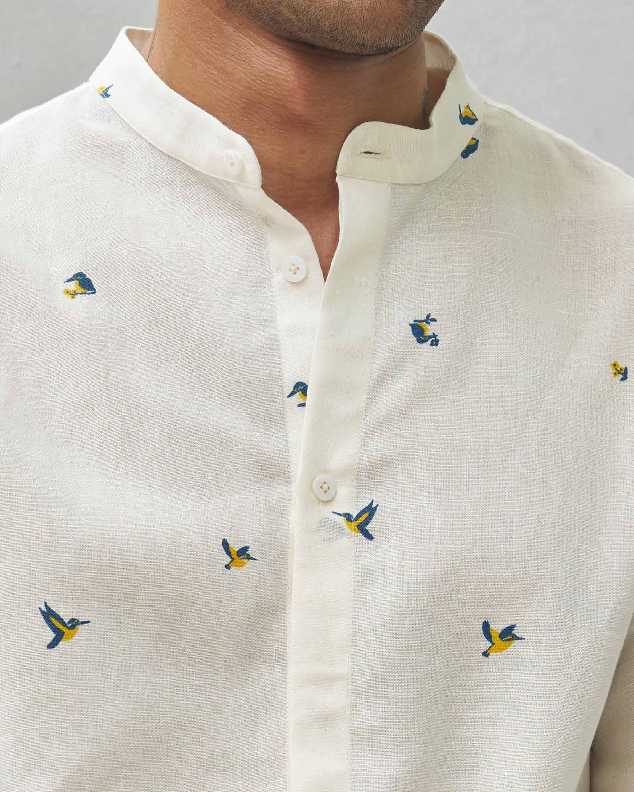 Matt Shirt - Ivory - Image 2