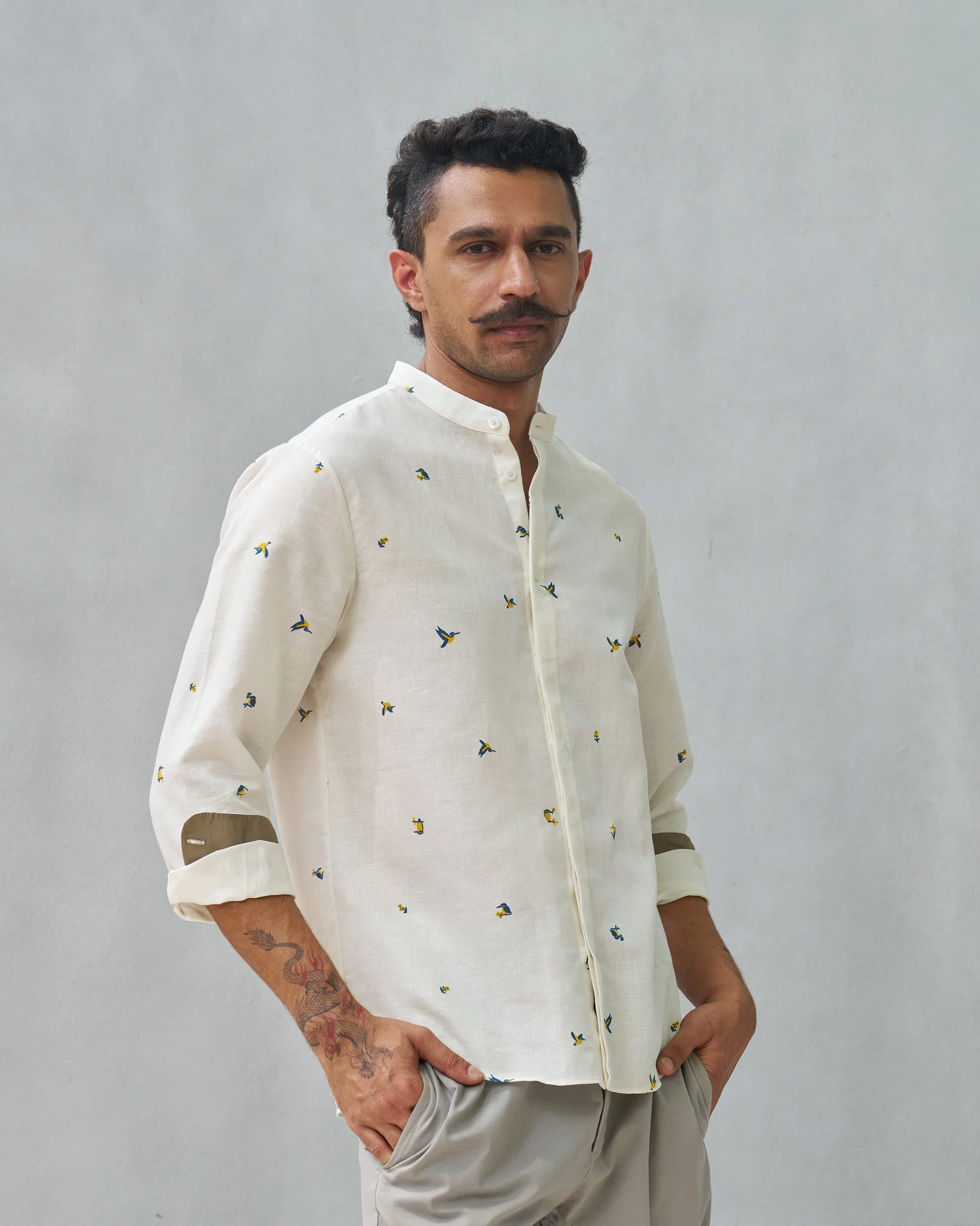 Matt Shirt - Ivory - Image 3