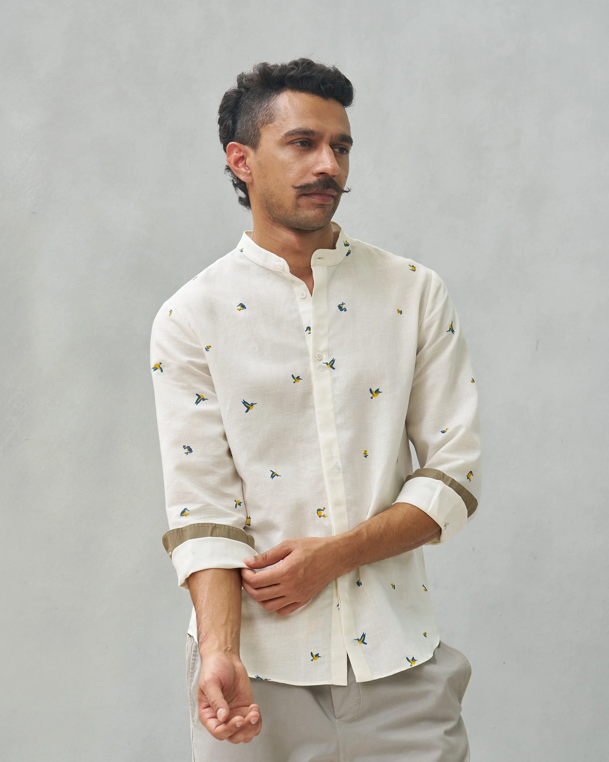 Matt Shirt - Ivory - Image 5