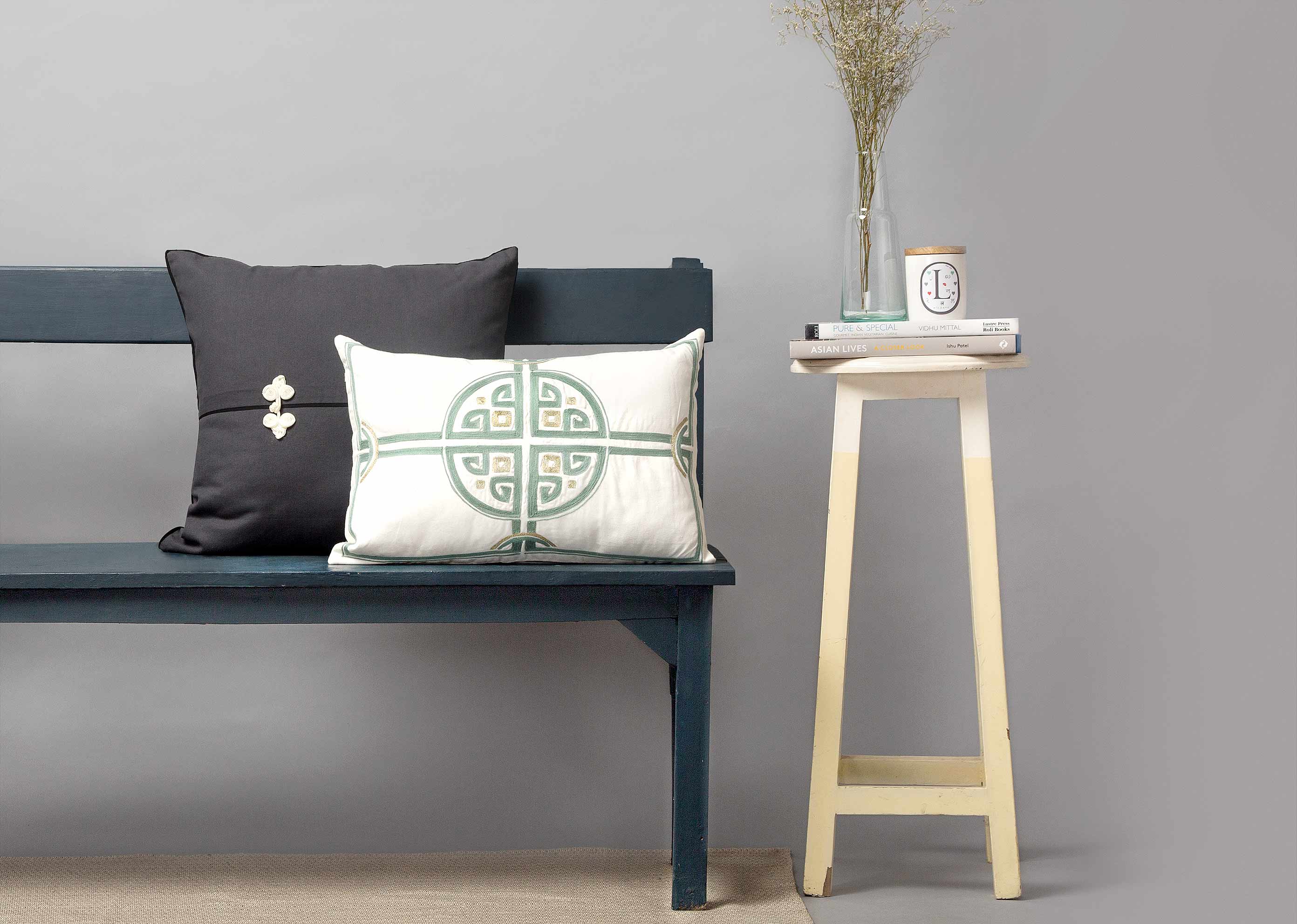 Oolong Lumbar Pillow Cover - Multi - Image 3