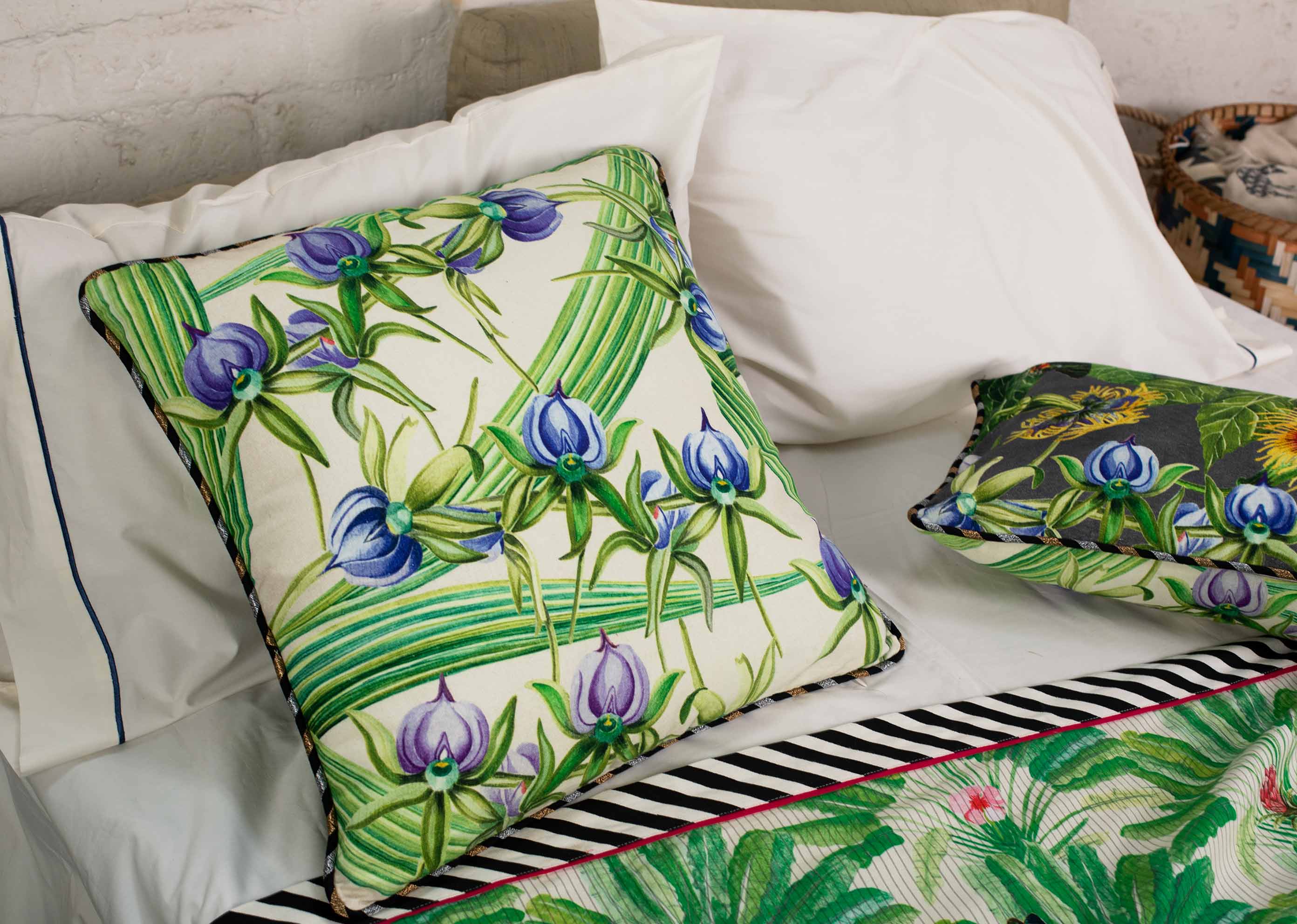 Orchid Cushion Cover - Image 3