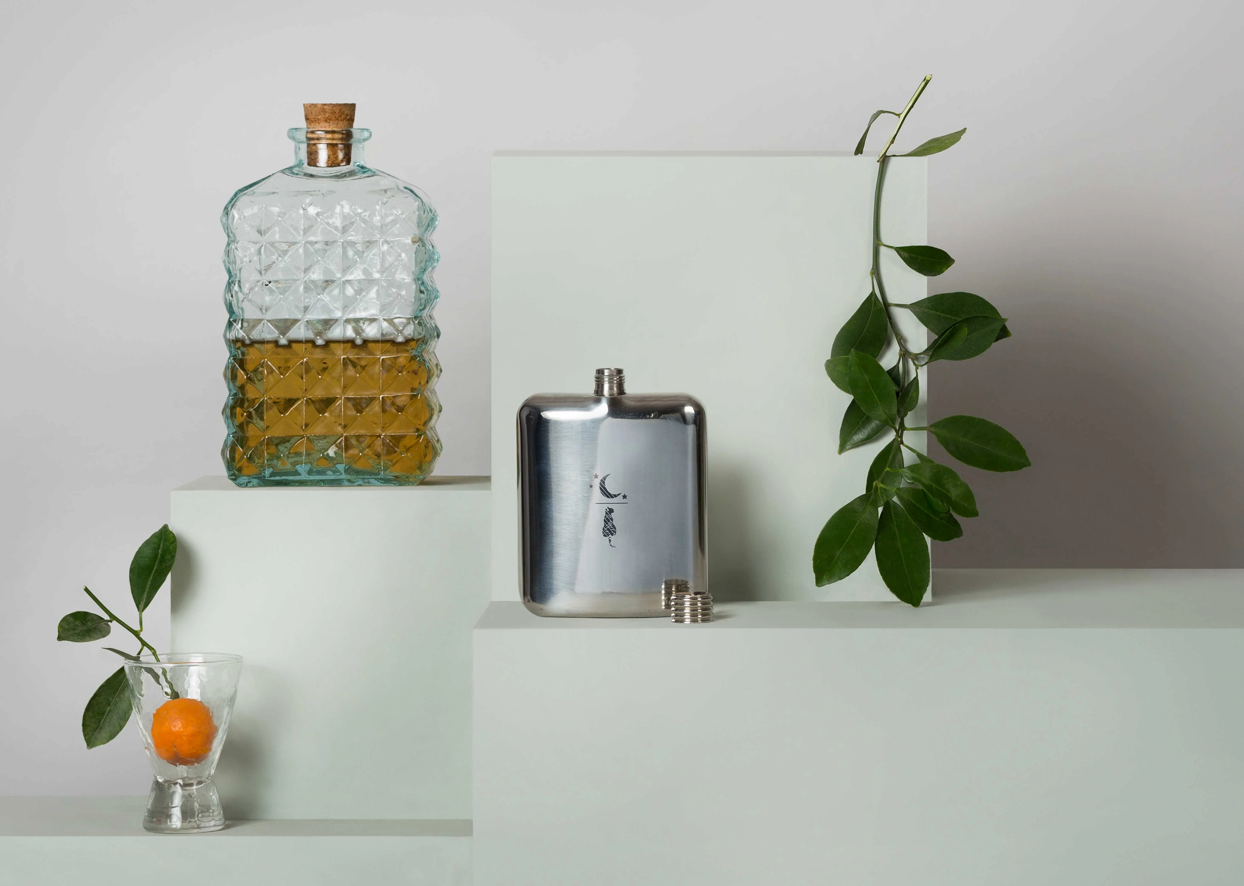 Over The Moon Hip Flask - Image 3