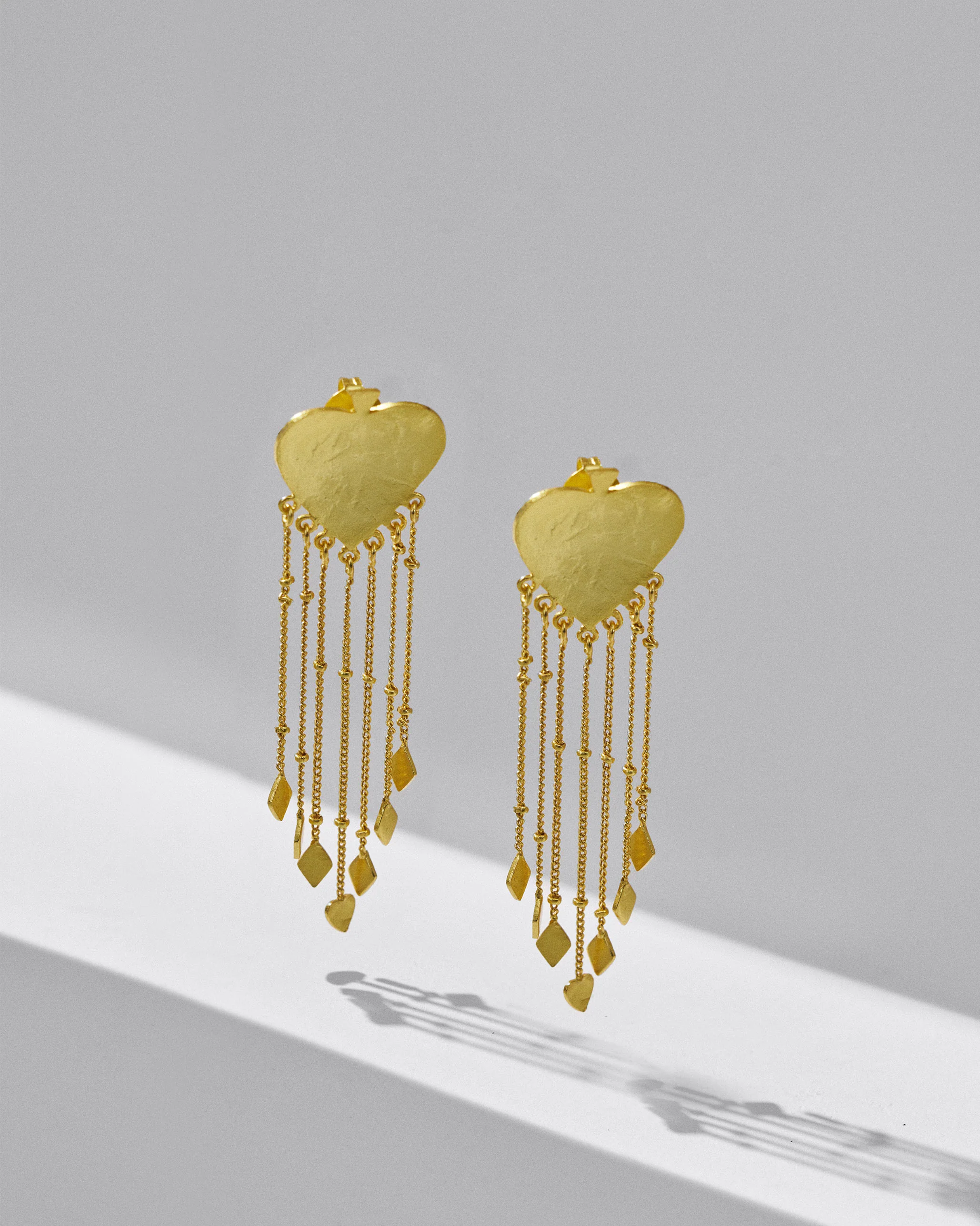 Paan Patta Dangler - Gold - Image 3