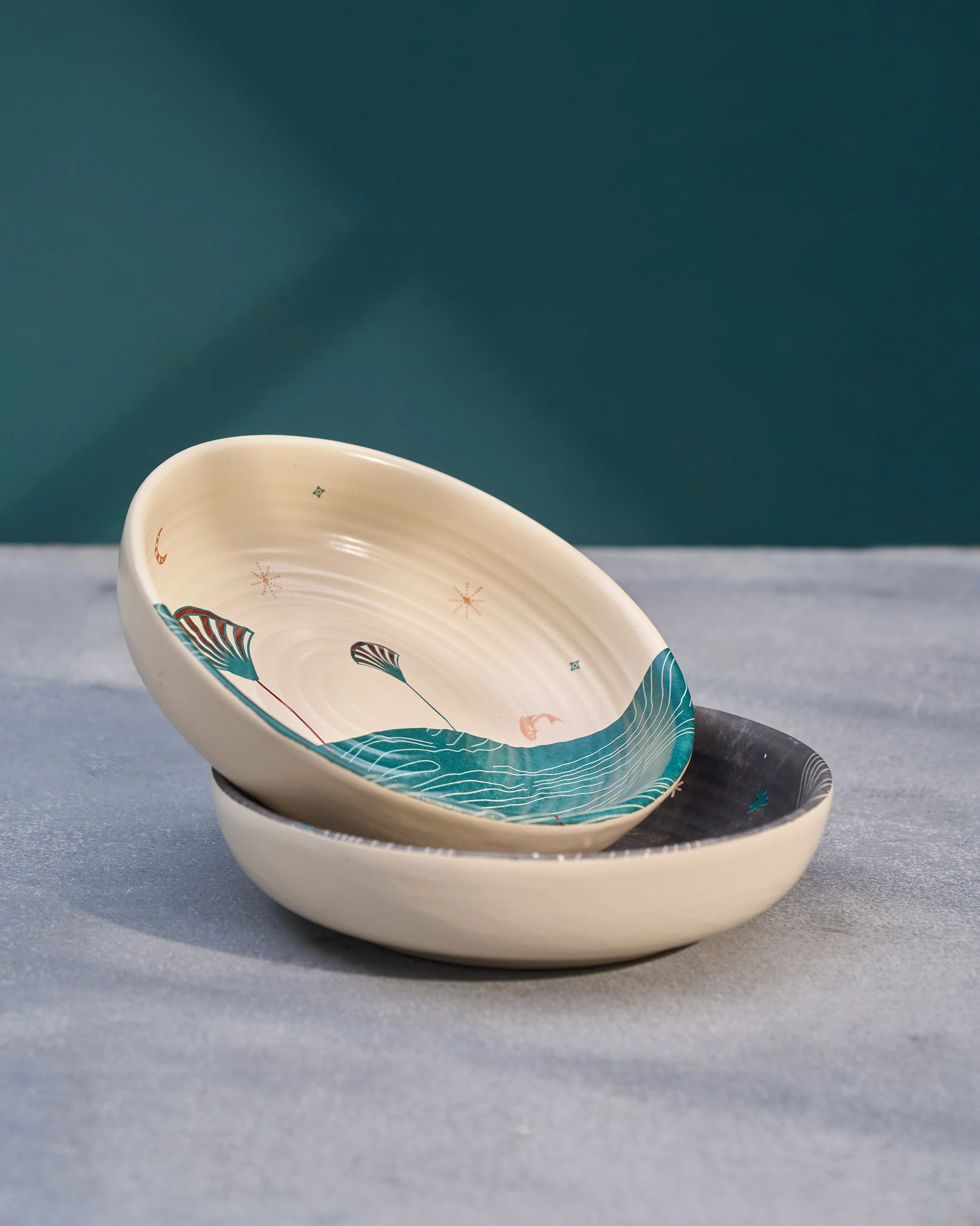 Pacific Shallow Bowls (Set of 2) - TSSxNB - Image 7