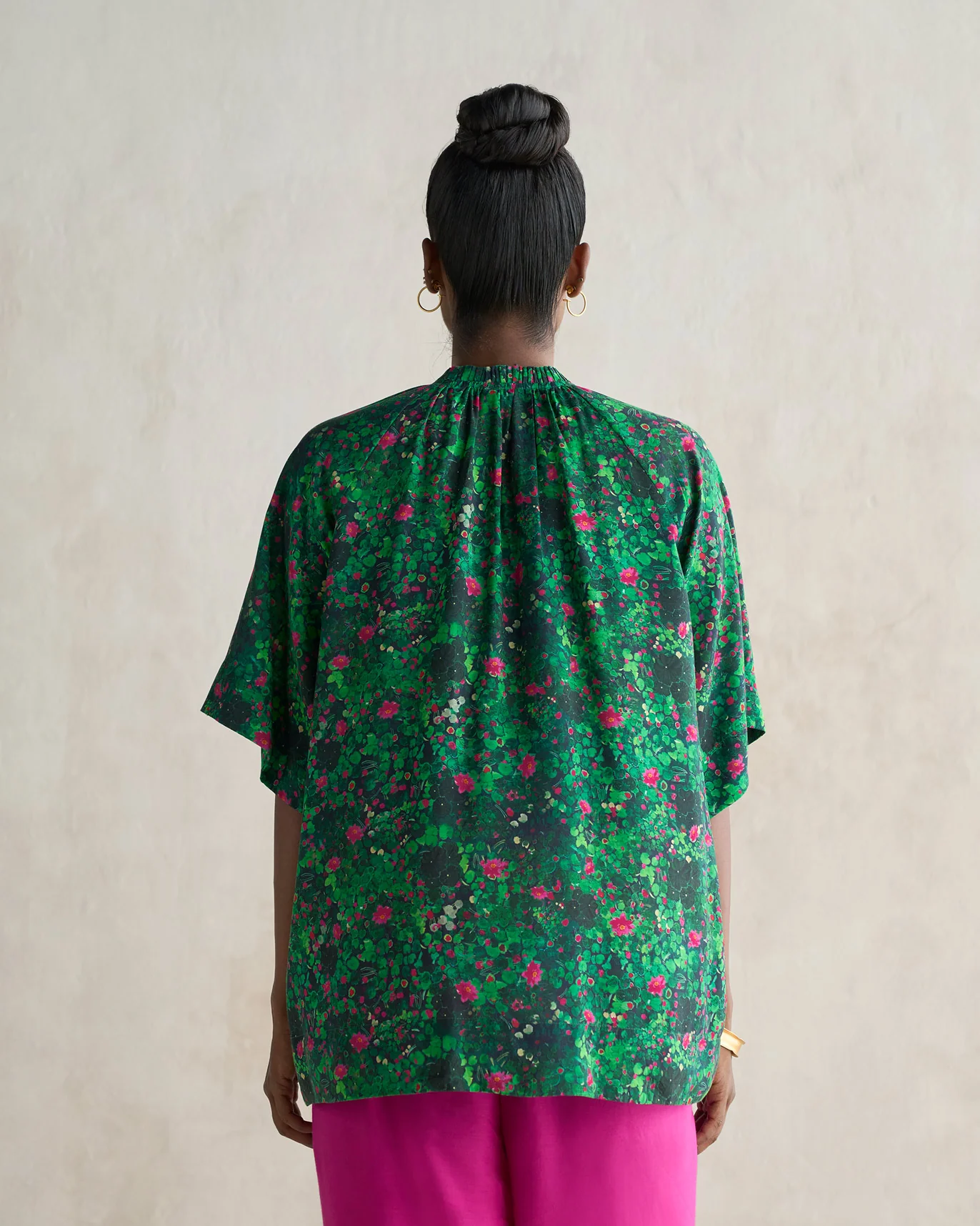 Padma Pleated Top - Multi - Image 4