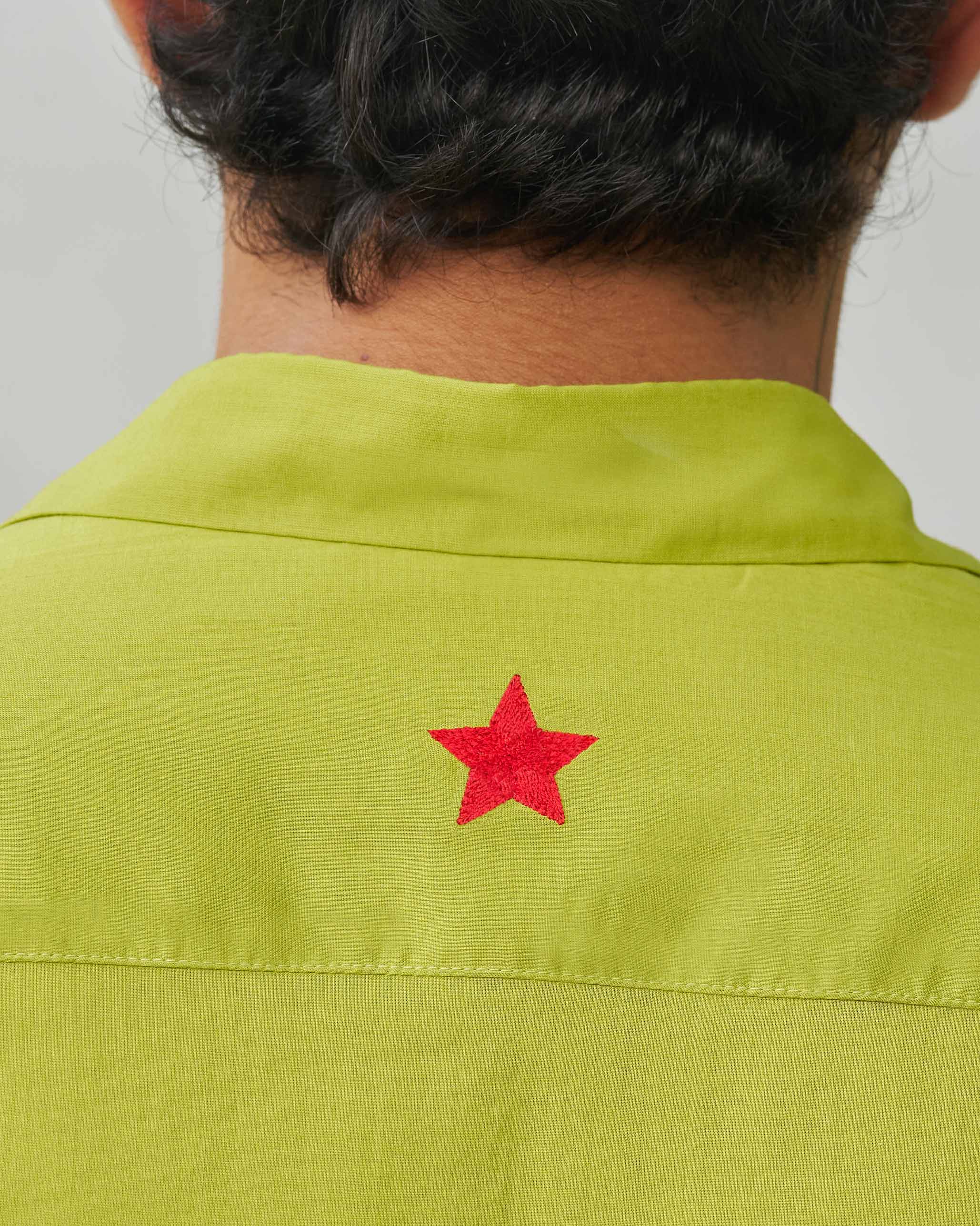 Padma Shirt - Lime - Image 2