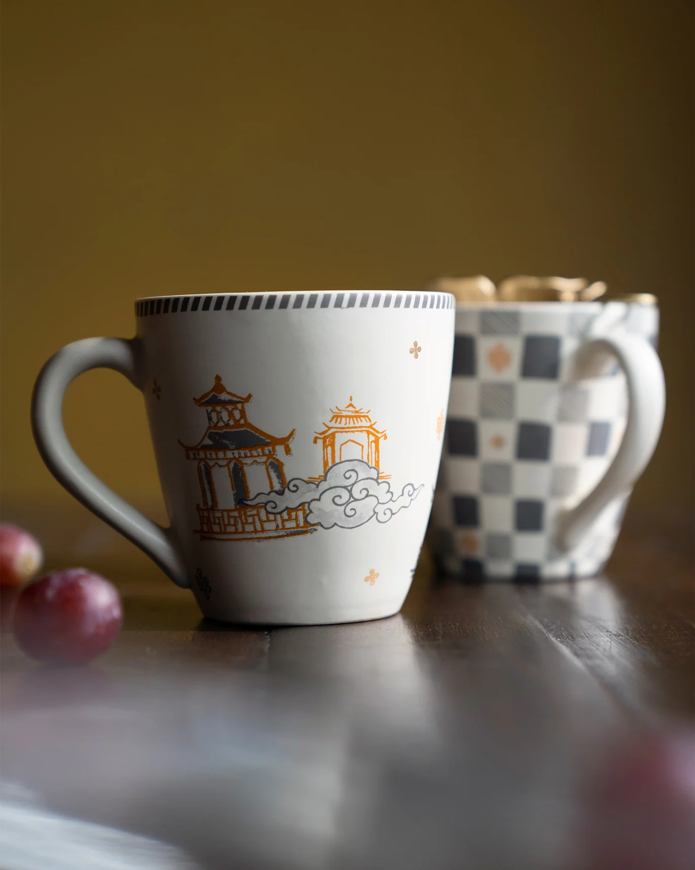 Pagoda Mugs (Set of 2) - Image 2