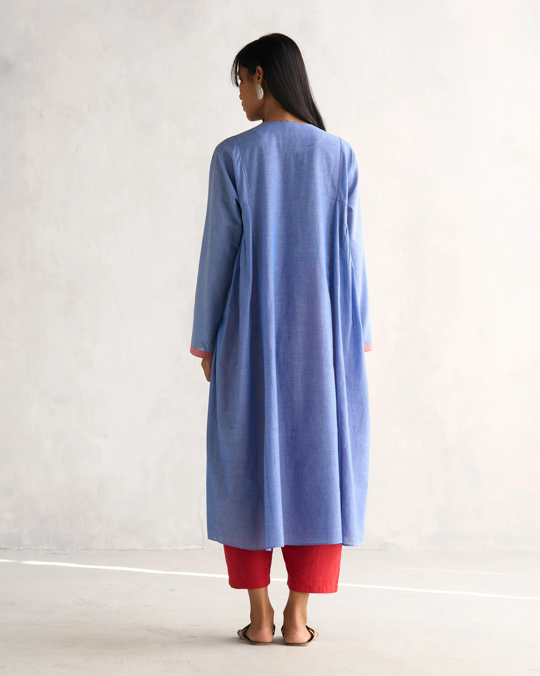 Paje Kurta - Blue - Image 4