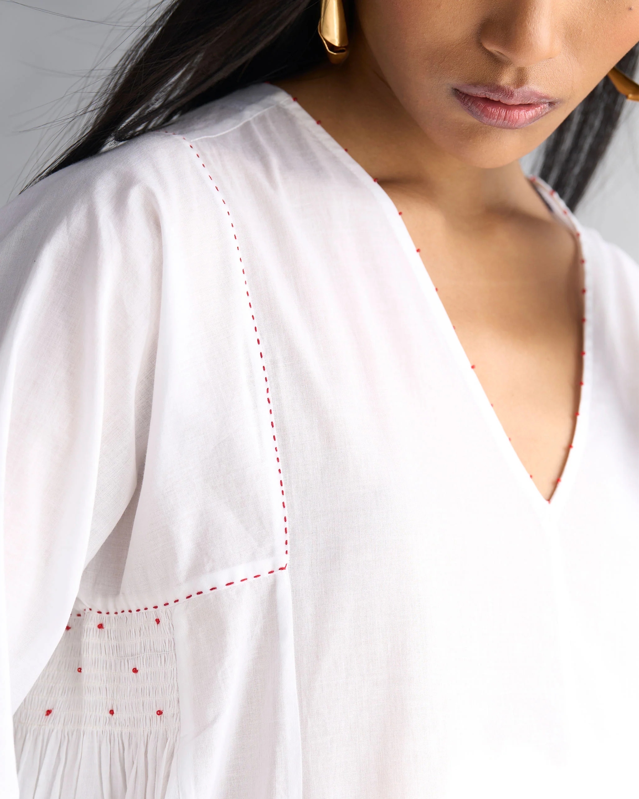 Paje Kurta - White - Image 4