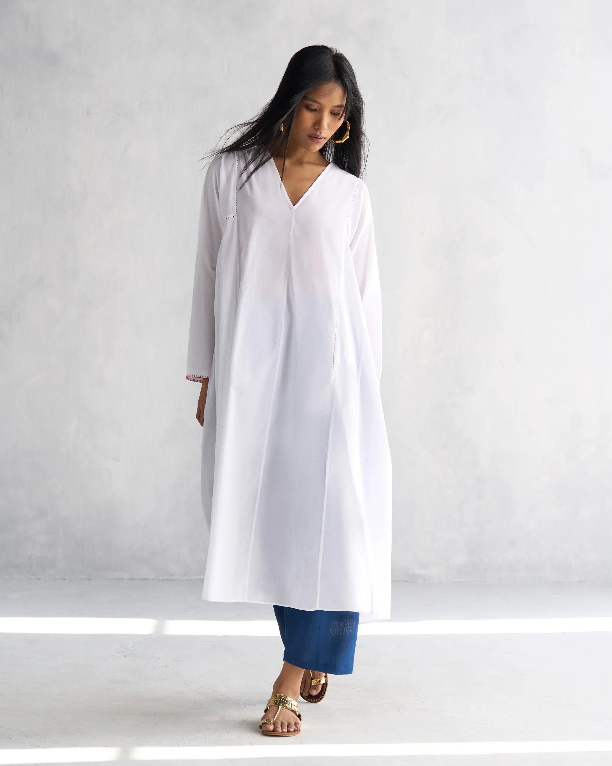 Paje Kurta - White - Image 6