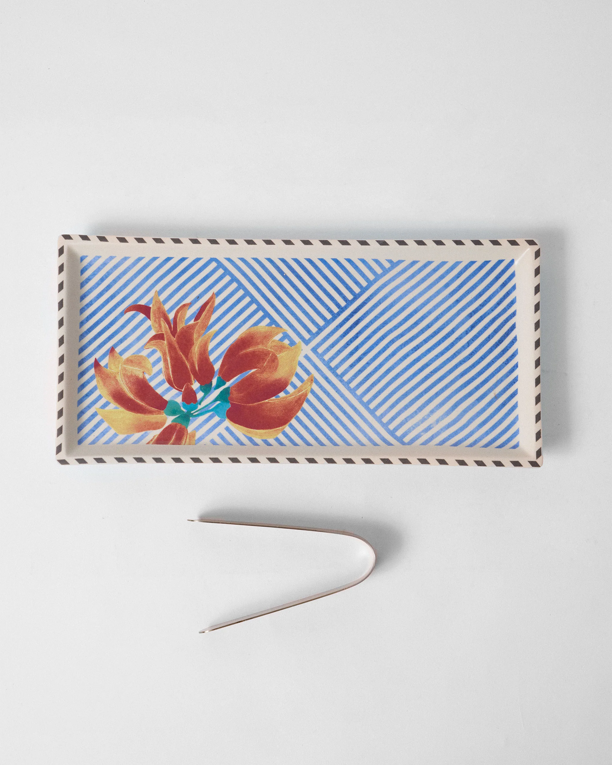 Palash Cookie Tray with Tong - Image 3