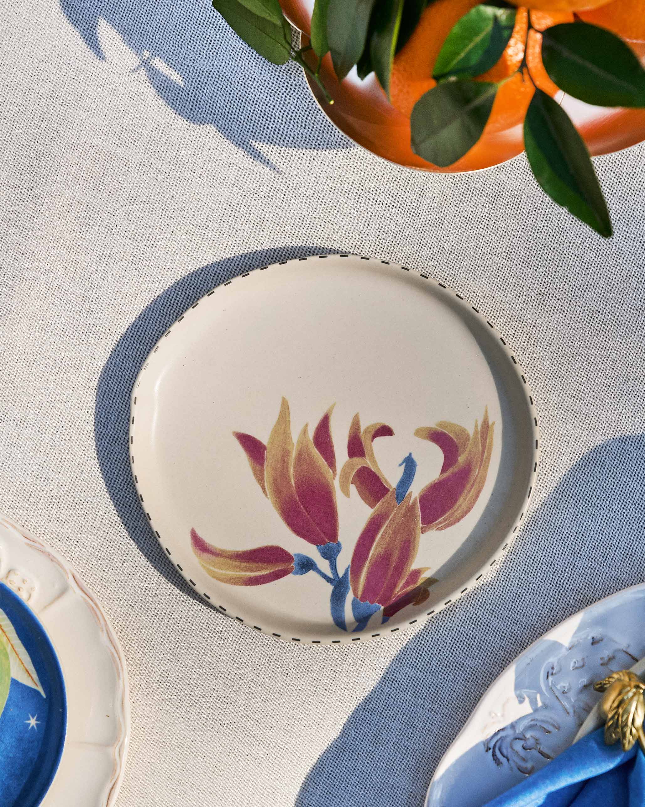 Palash Dessert Plate - Image 2