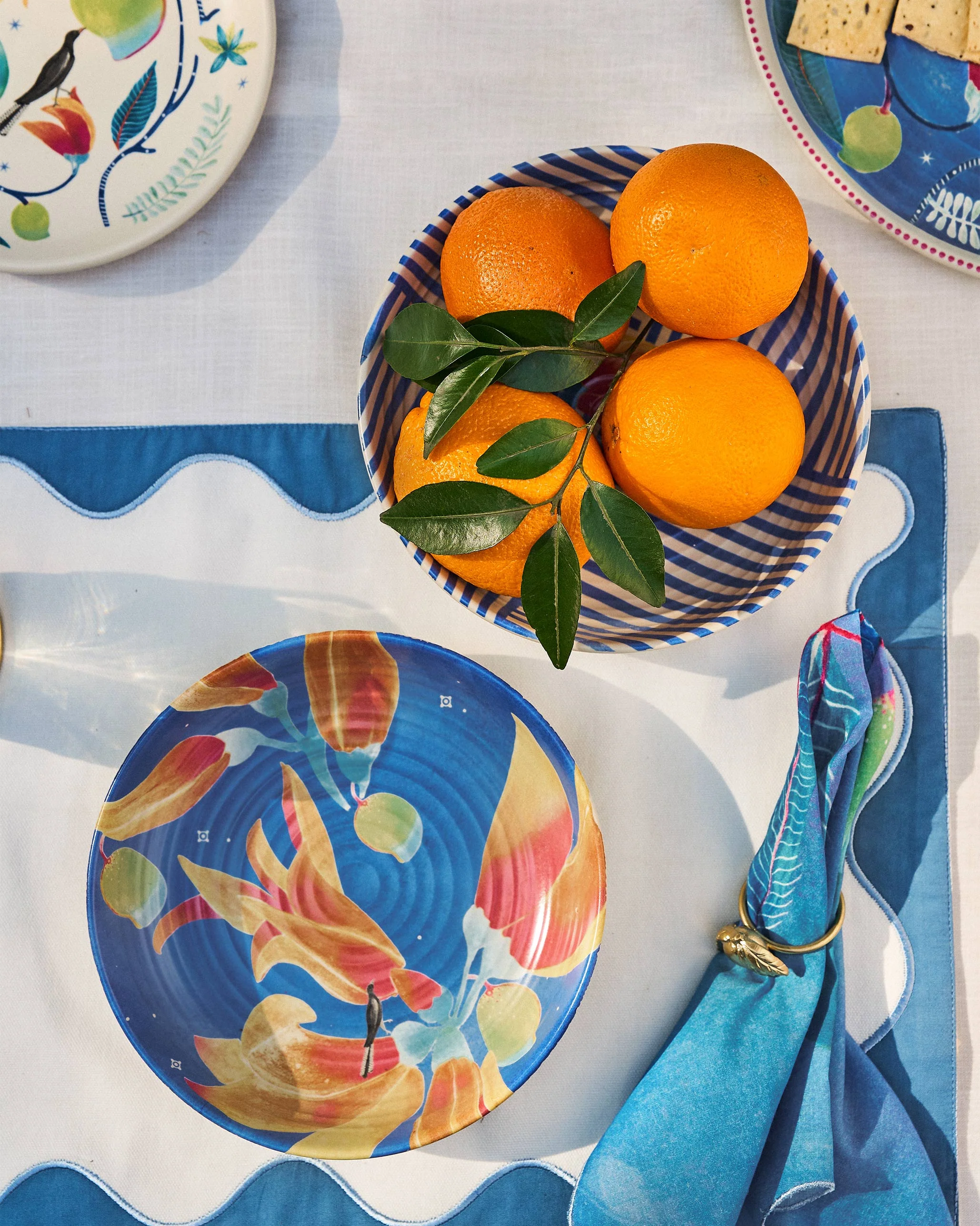 Palash Shallow Bowl - Set of 2 - Image 2