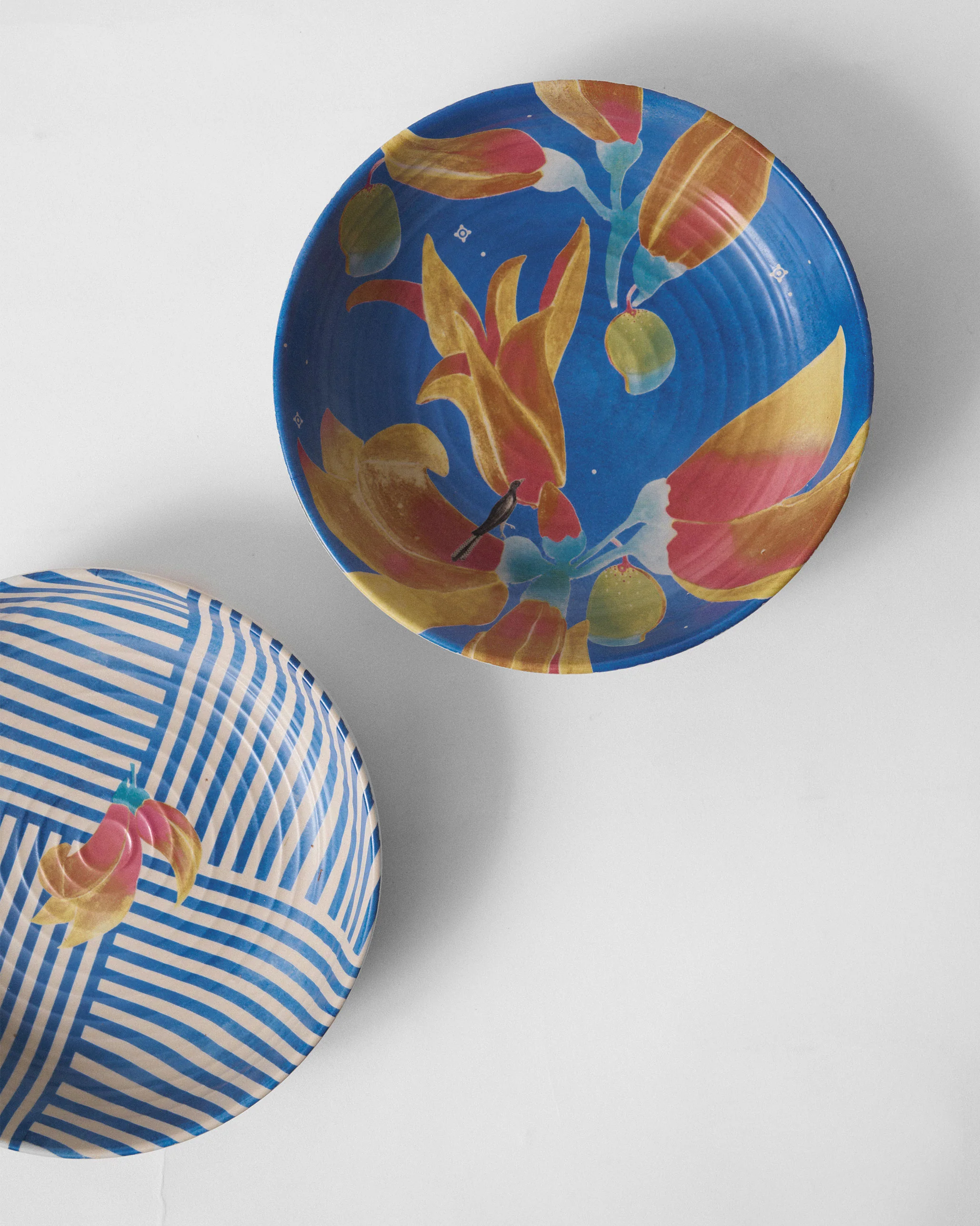 Palash Shallow Bowl - Set of 2 - Image 4