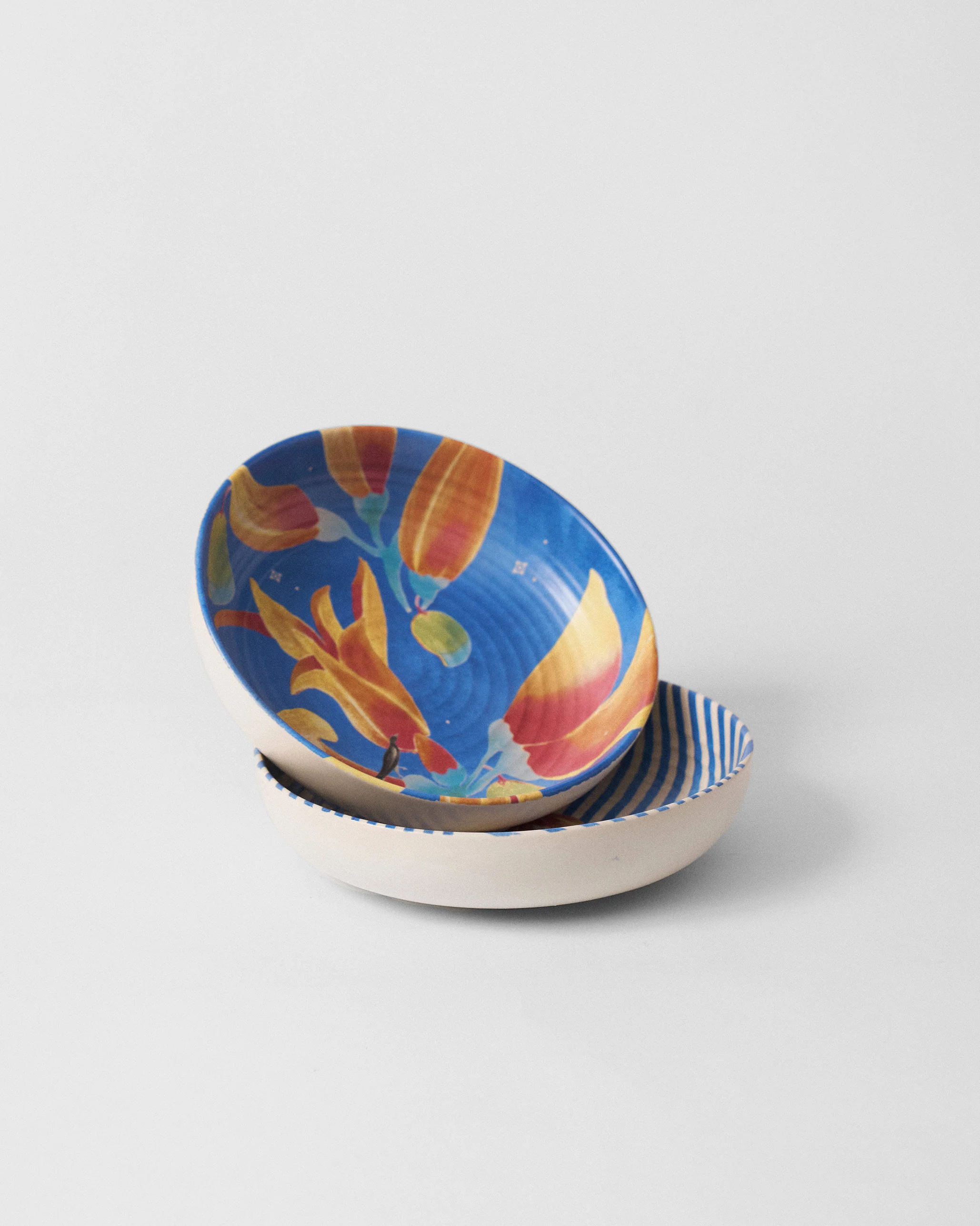 Palash Shallow Bowl - Set of 2 - Image 5