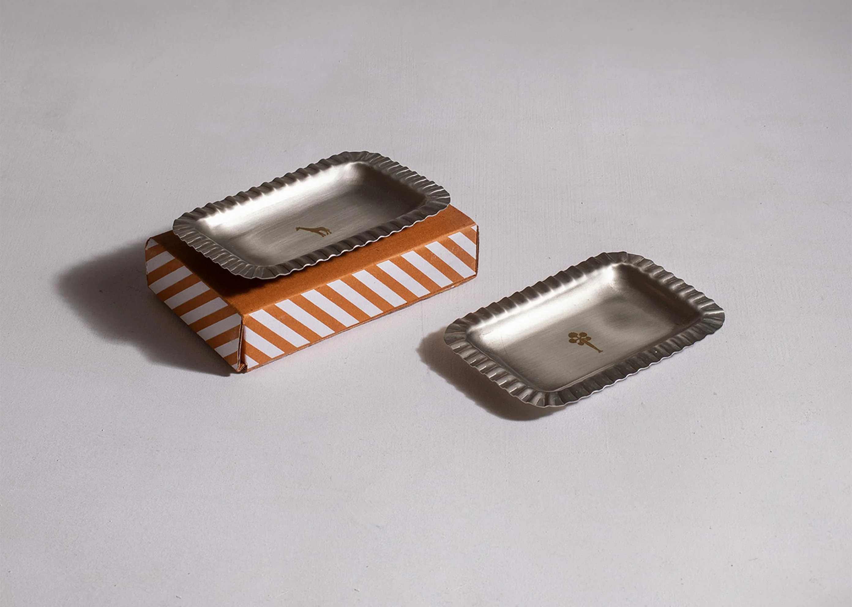 Palm Etched Trinket Dish (Set of 2) - Image 3