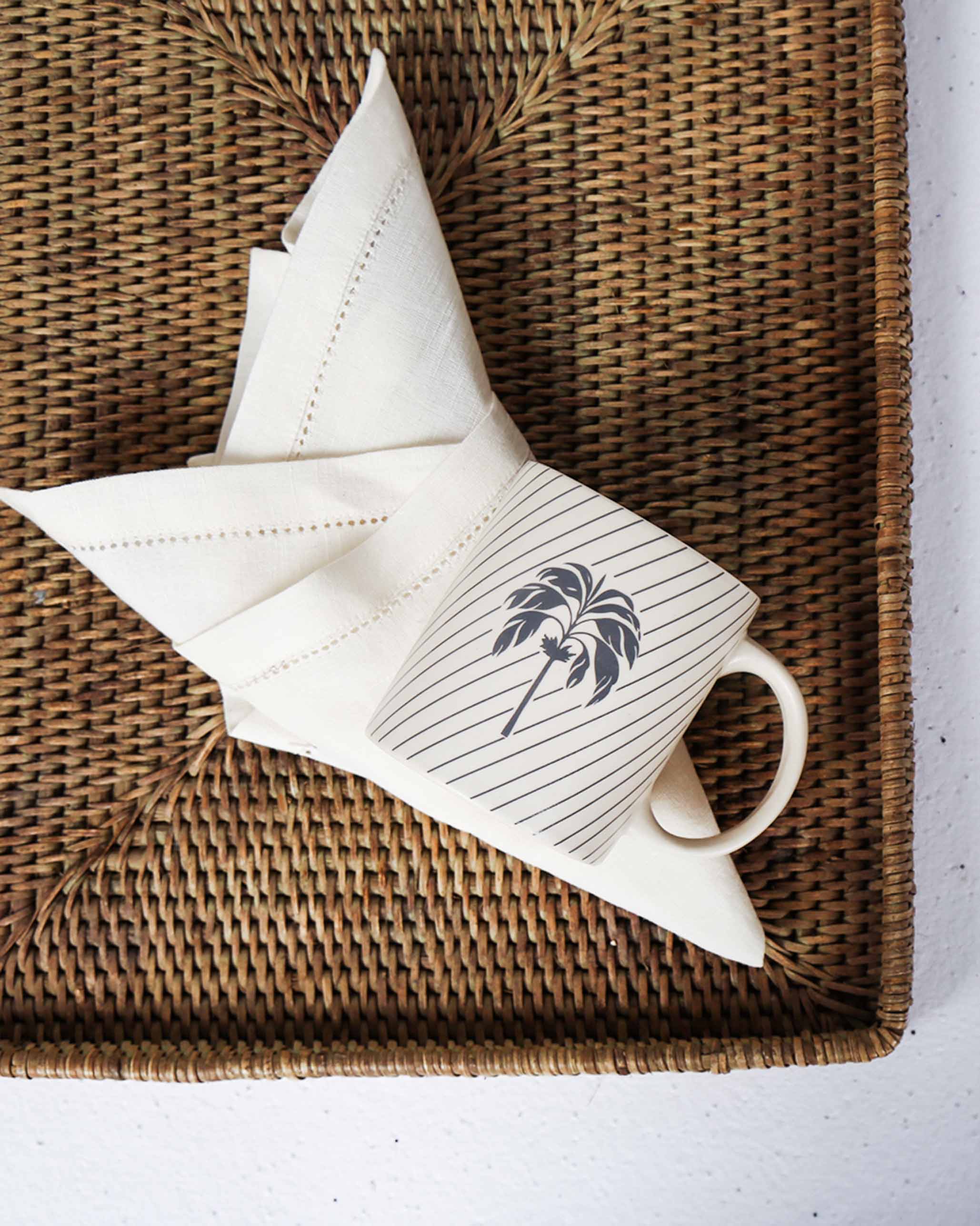 Palm Mug - Charcoal - Image 2