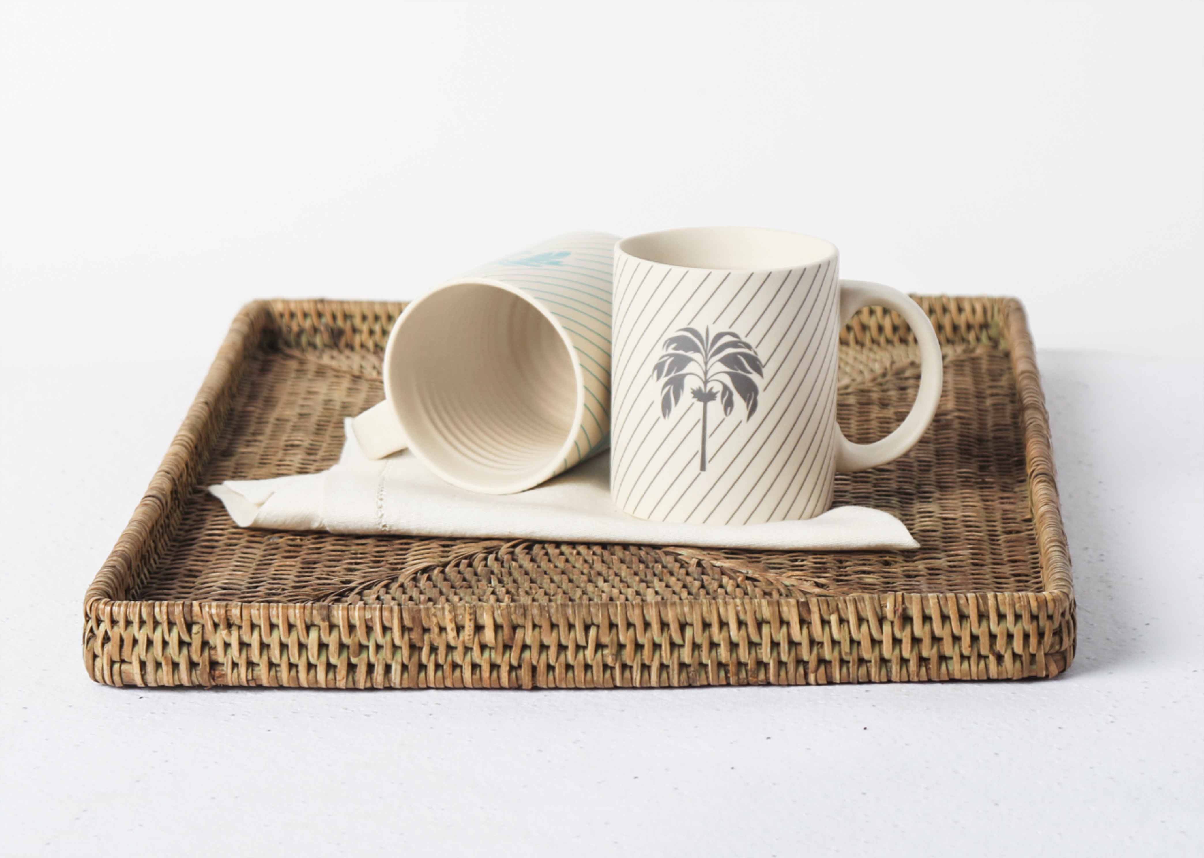 Palm Mug - Charcoal - Image 3