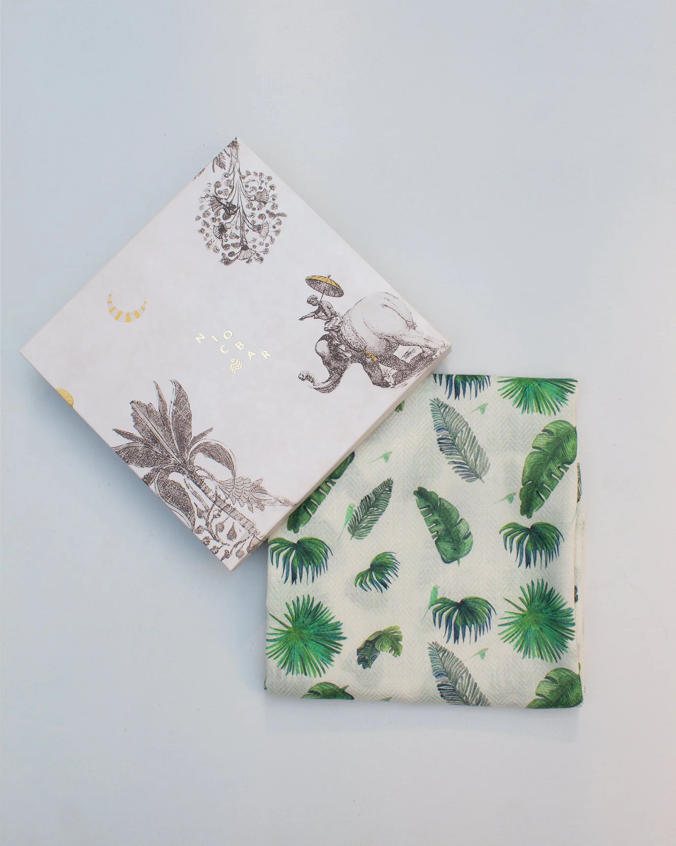 Palm Scarf - Multi - Image 4