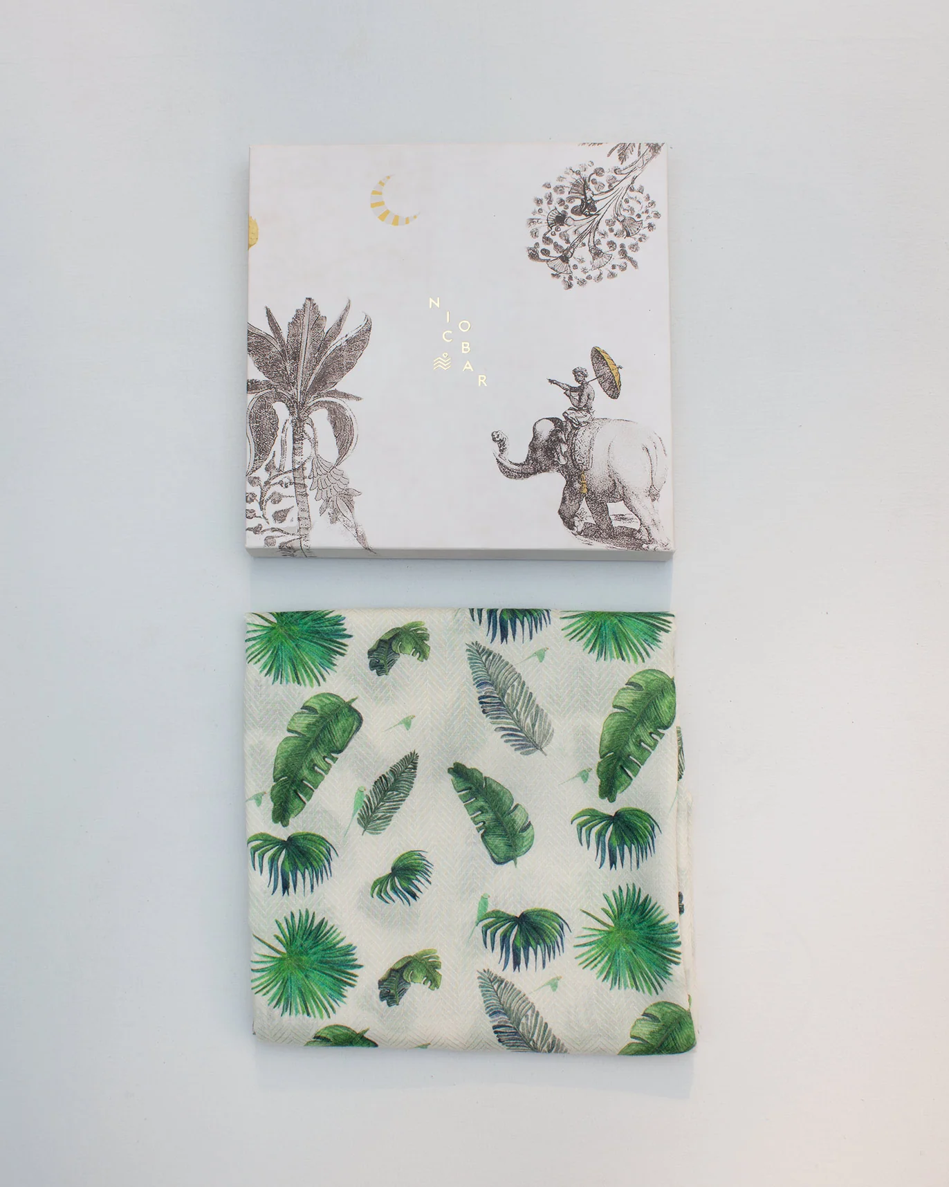 Palm Scarf - Multi - Image 5