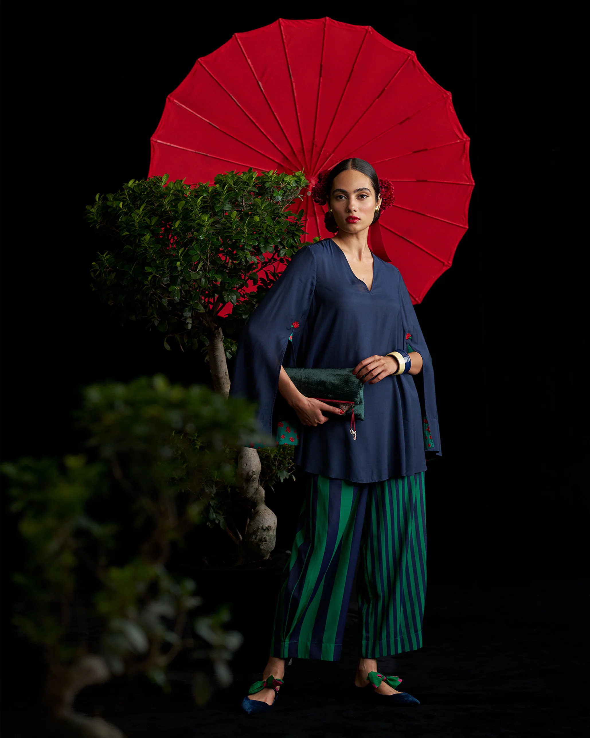 Panaji Top - Dark Navy - Image 2