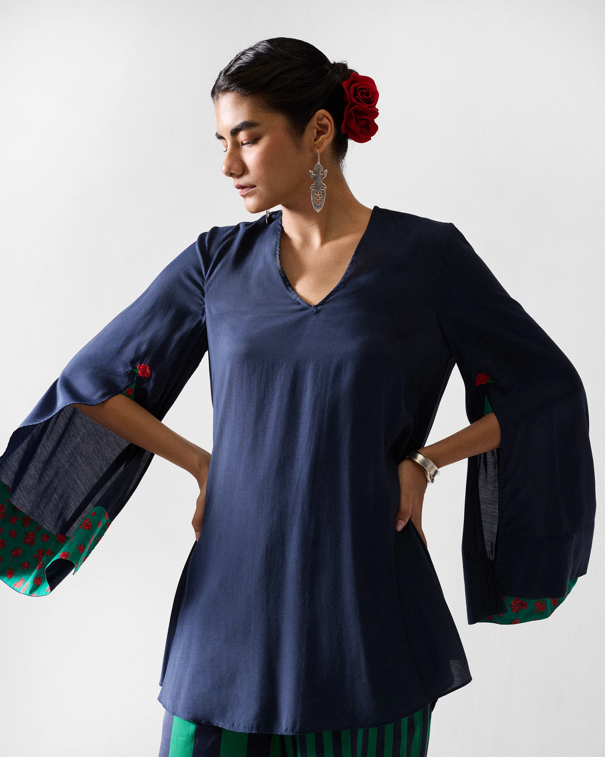 Panaji Top - Dark Navy - Image 4