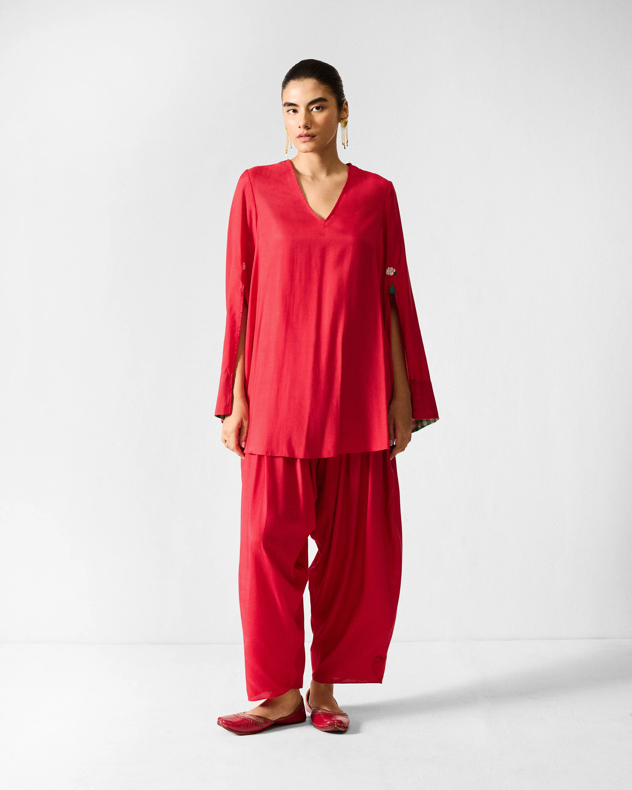 Panaji Top - Red - Image 6