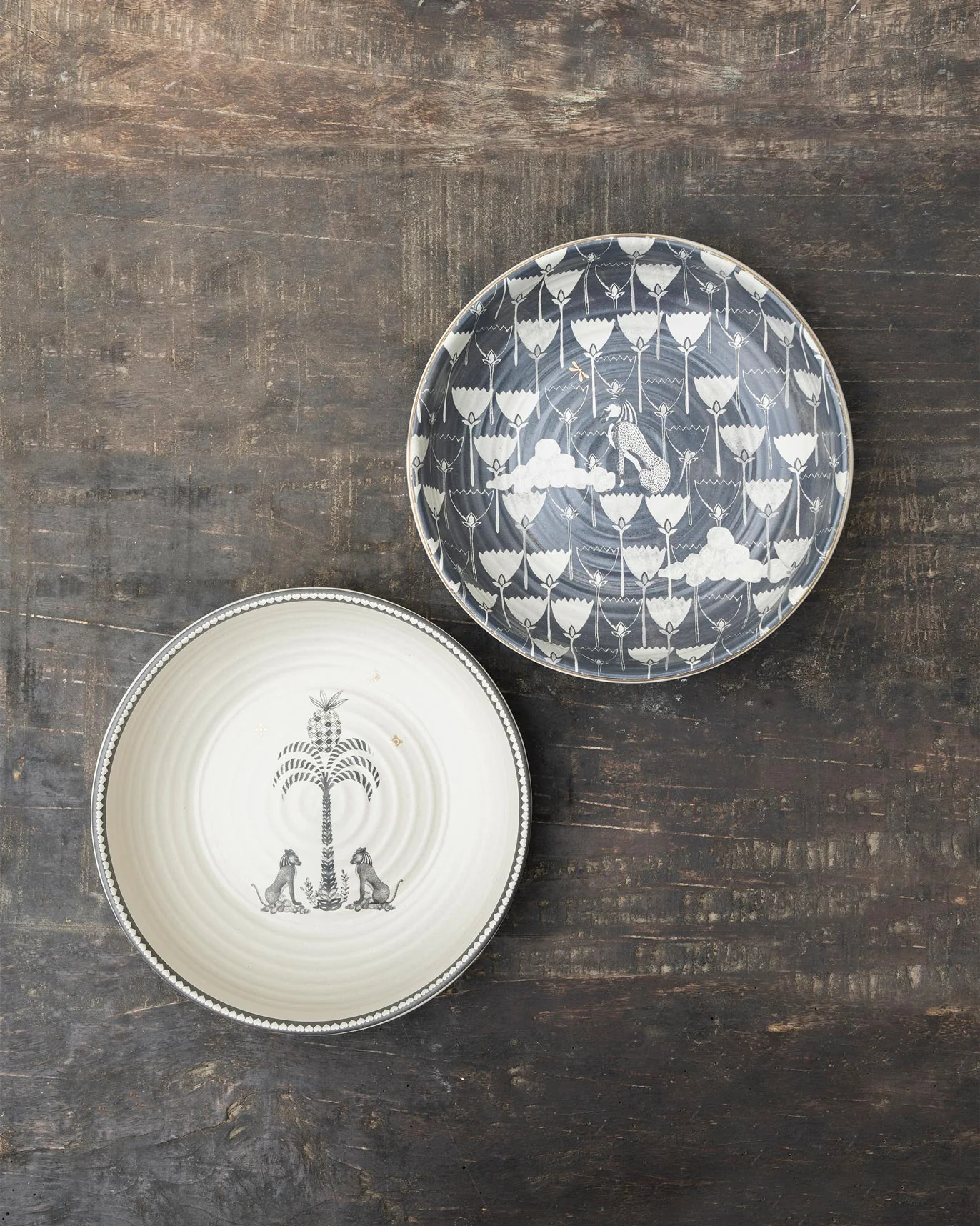 Pangong Shallow Bowls (Set of 2) - Image 3