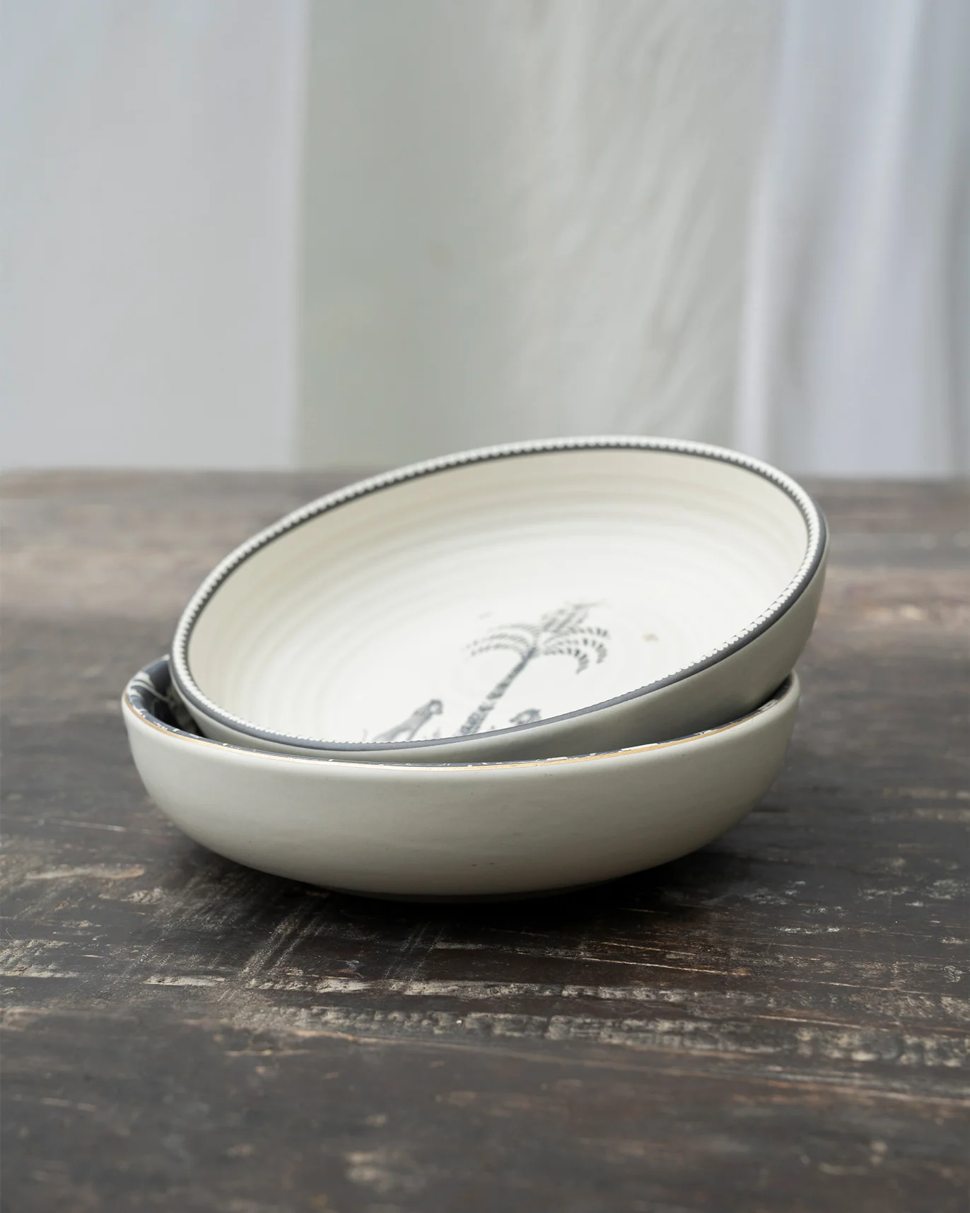 Pangong Shallow Bowls (Set of 2) - Image 4