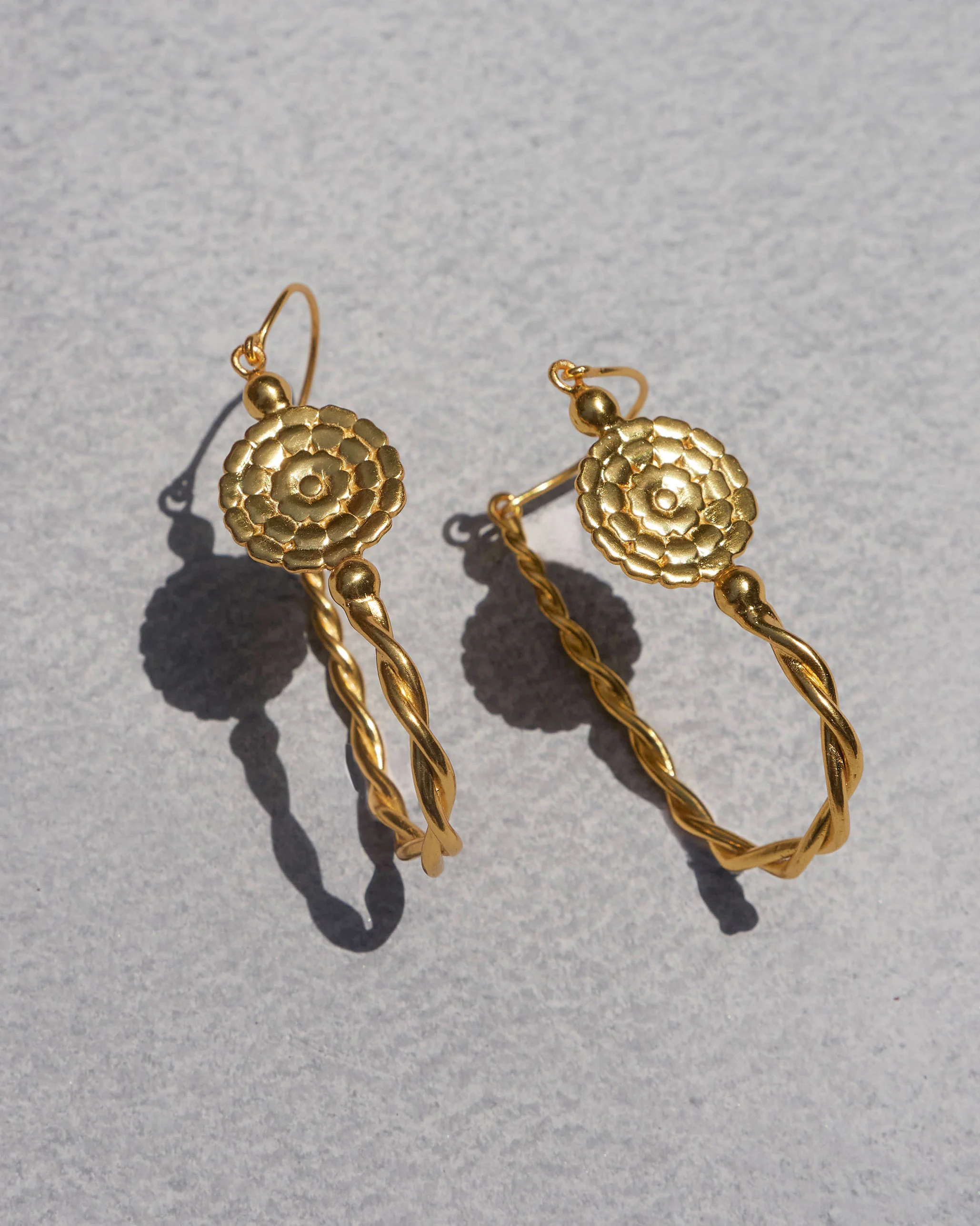 Pankhuri Earrings - Gold - Image 2