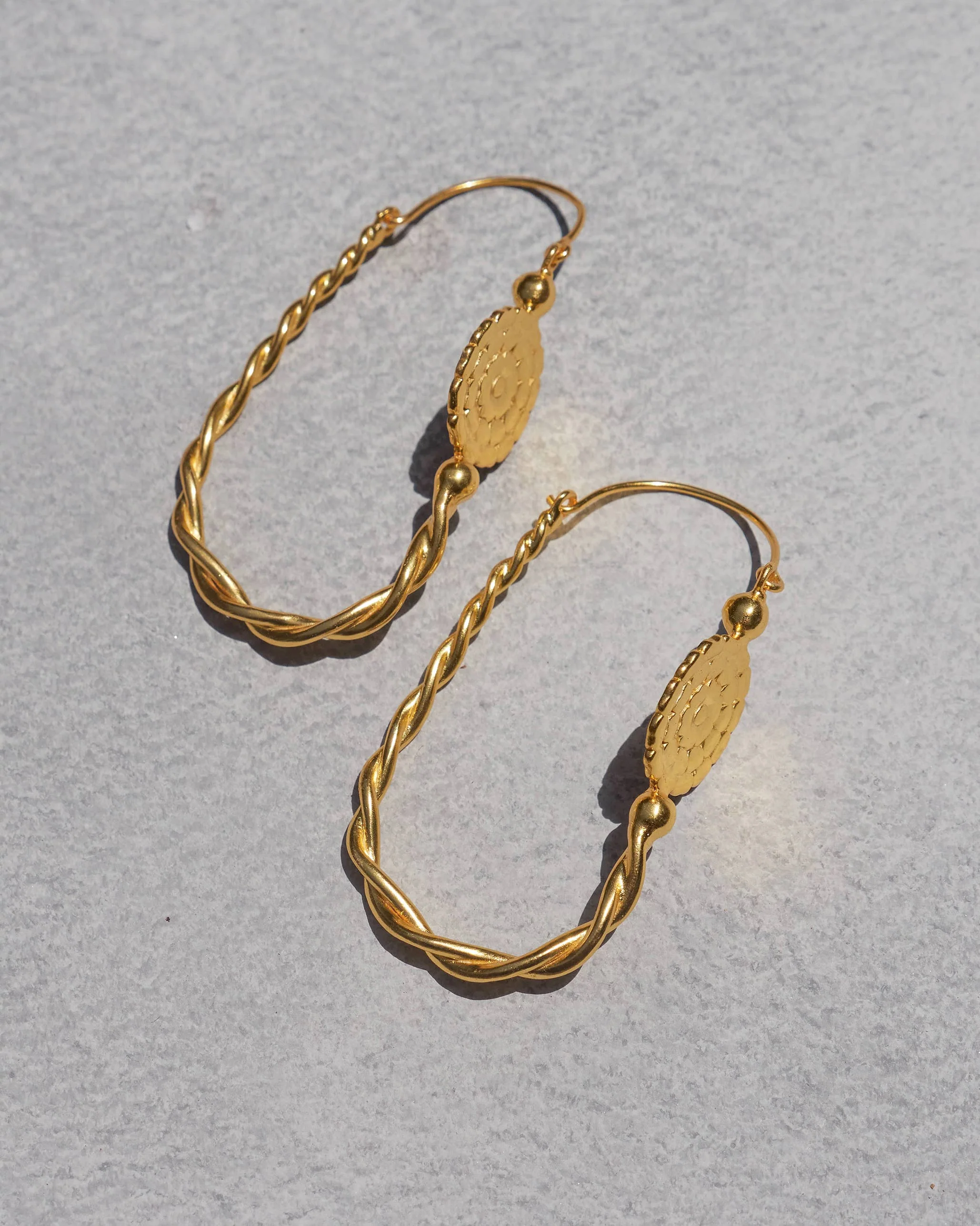 Pankhuri Earrings - Gold - Image 3