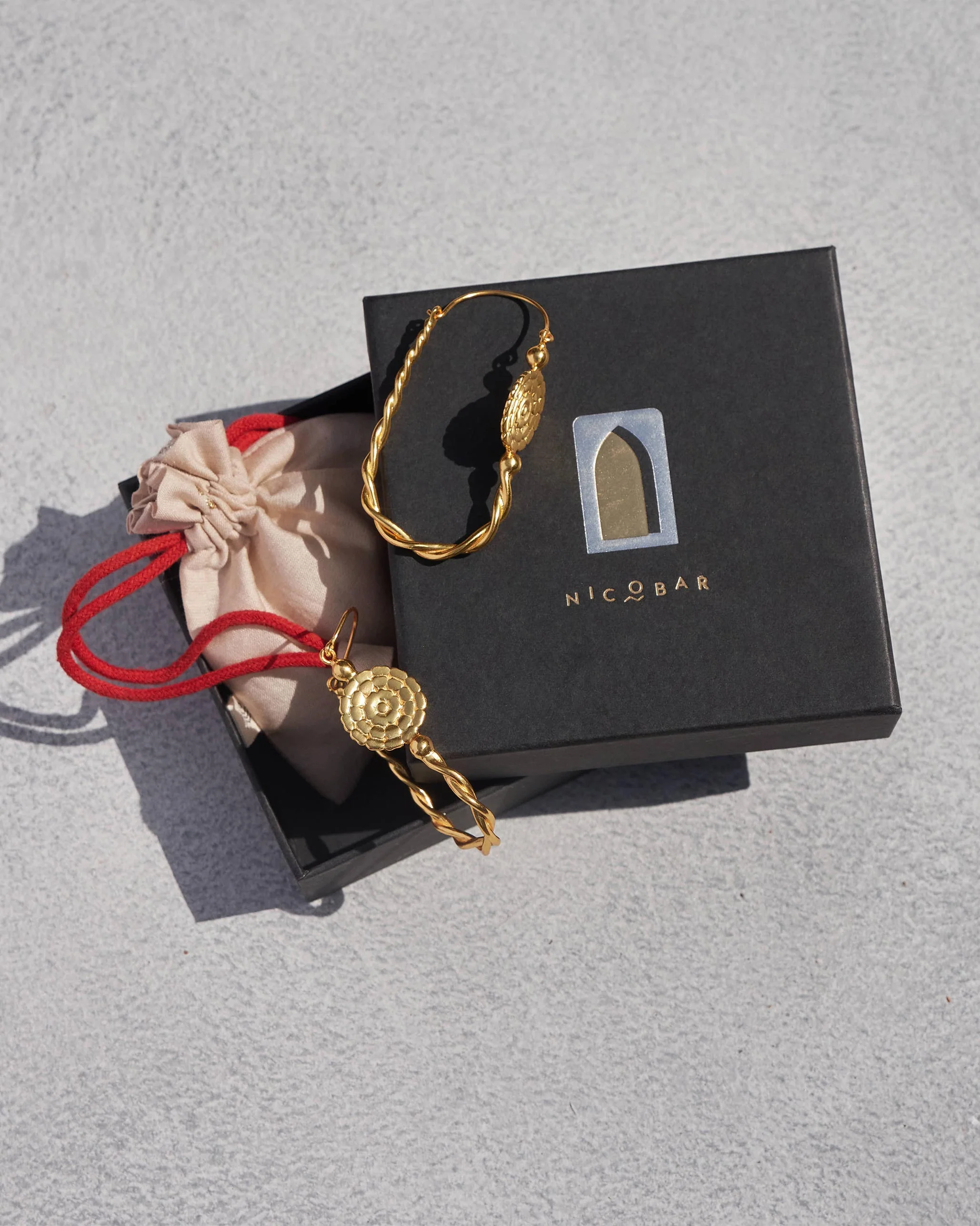Pankhuri Earrings - Gold - Image 4