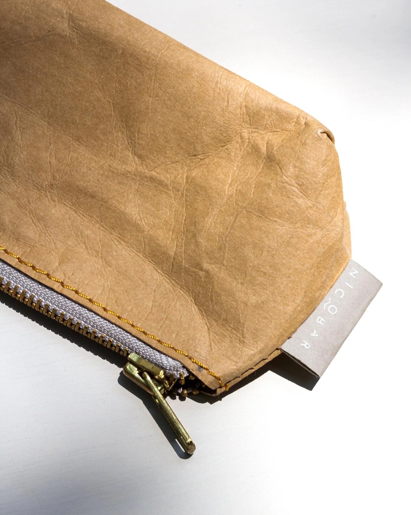 Paper Pencil Case - Brown - Image 2